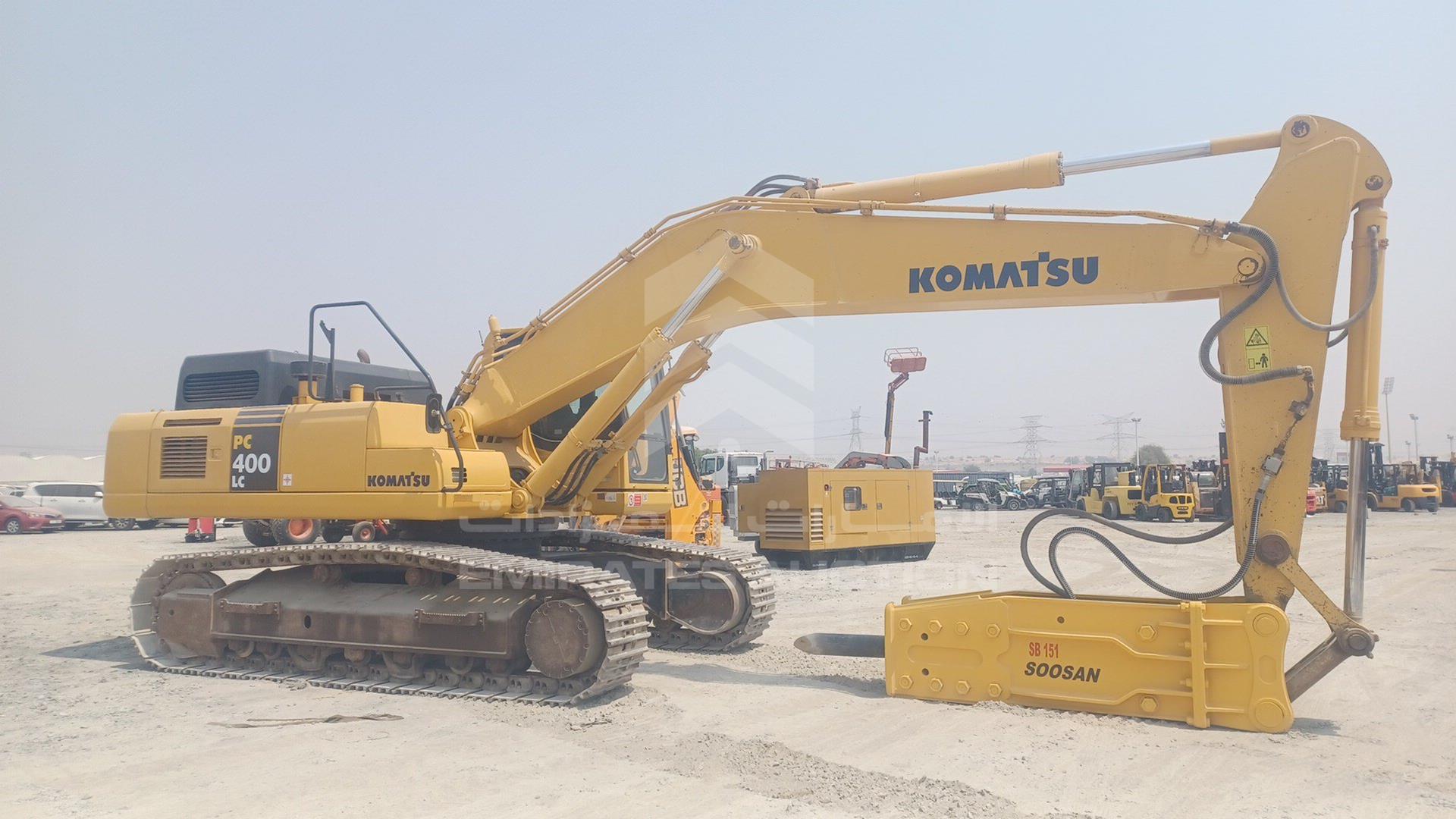2012 KOMATSU PC400-8 VIN: KMTPC192T02071036