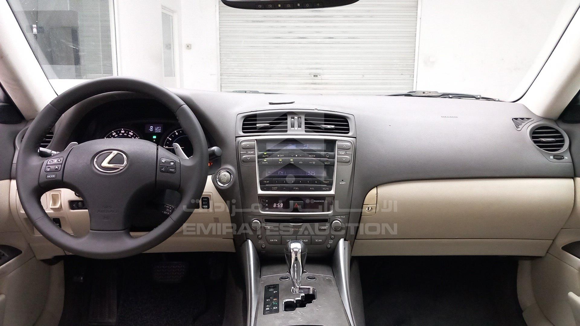 2010 LEXUS IS 250 VIN: JTHBF5C22A2100025
