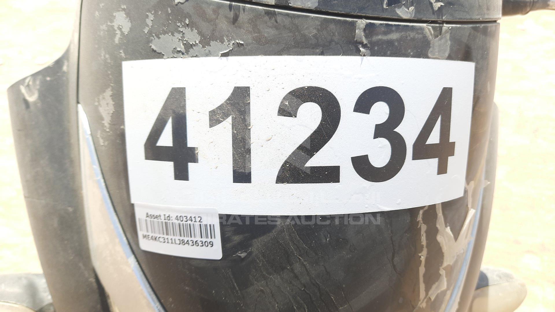 2018 HONDA UNICORN VIN: ME4KC311LJ8436309