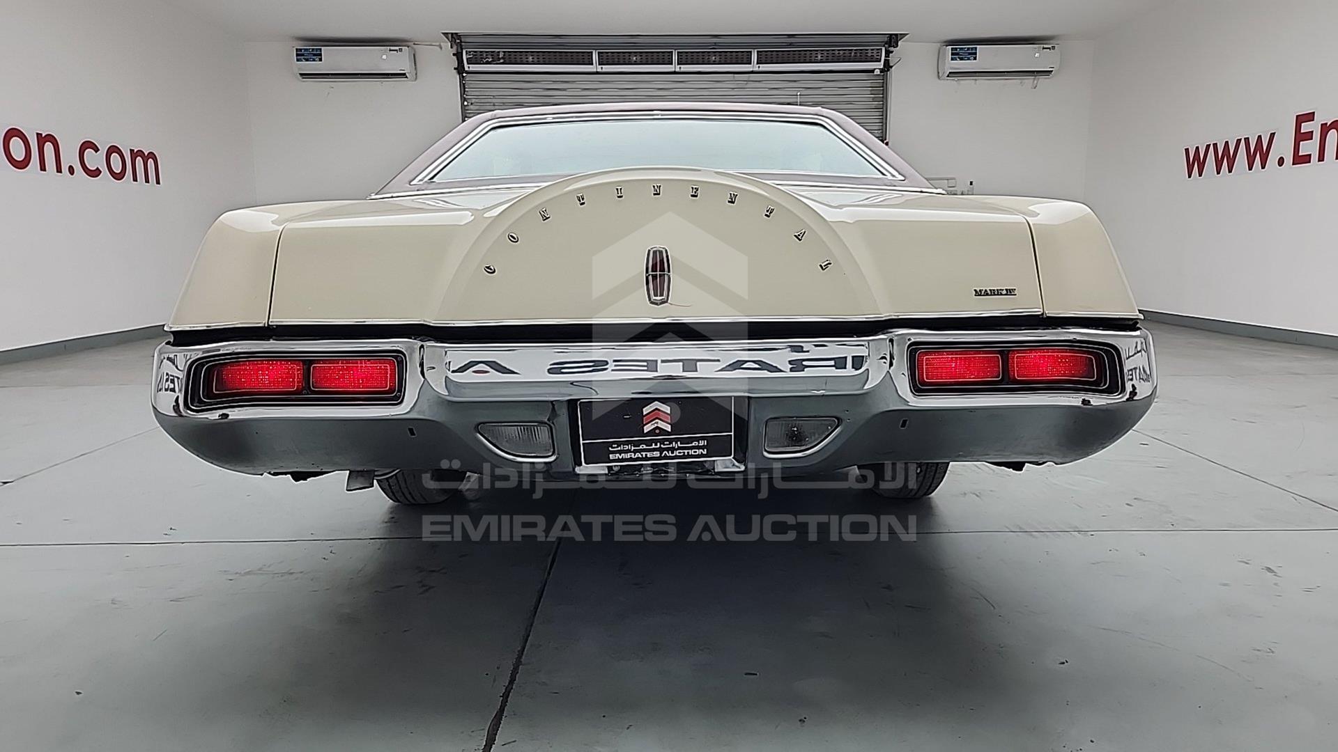 1972 LINCOLN CONTINENTAL VIN: 2Y89A891554