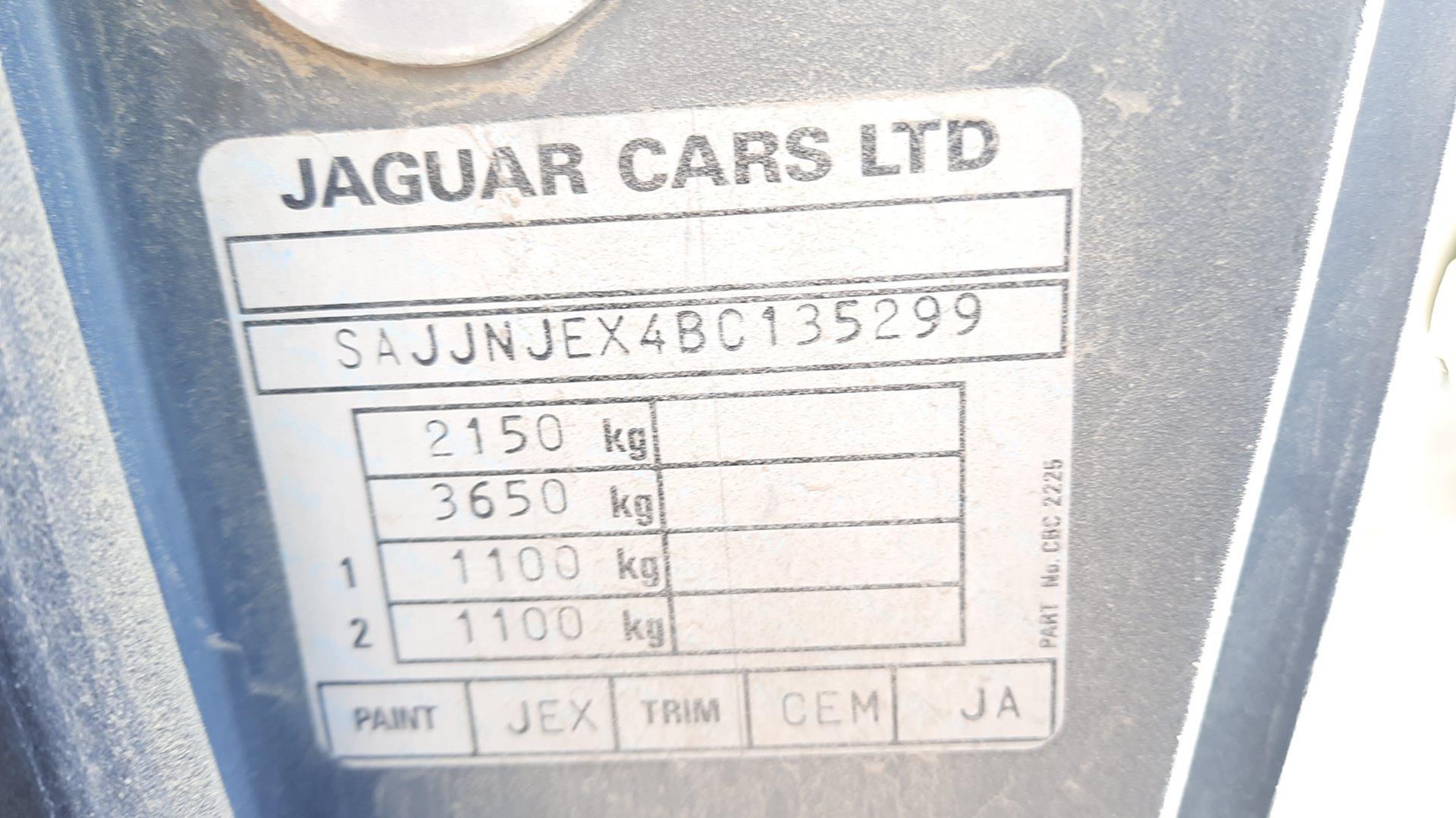 0 JAGUAR XJS VIN: SAJJNJEX4BC135299