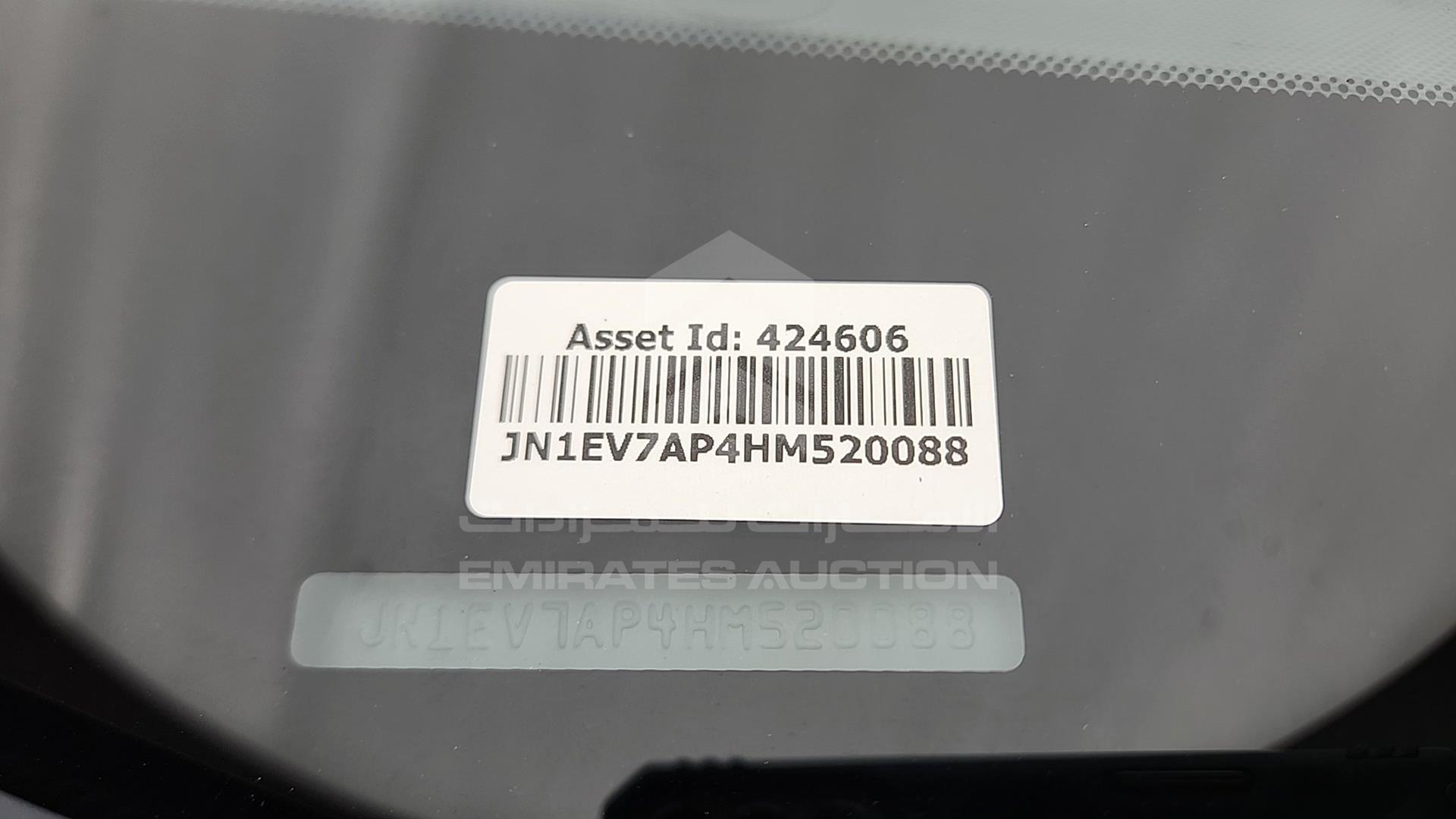 2017 INFINITI Q50 VIN: JN1EV7AP4HM520088