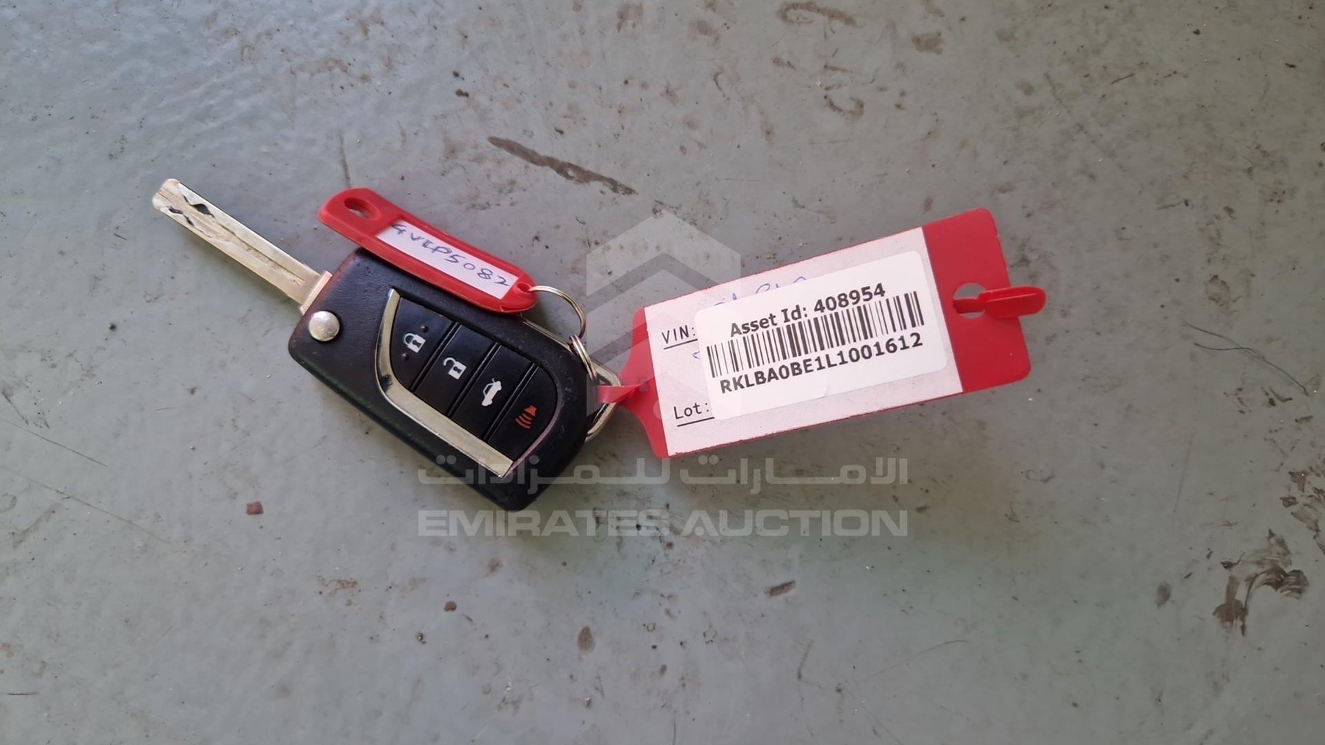 2020 TOYOTA COROLLA VIN: RKLBA0BE1L1001612