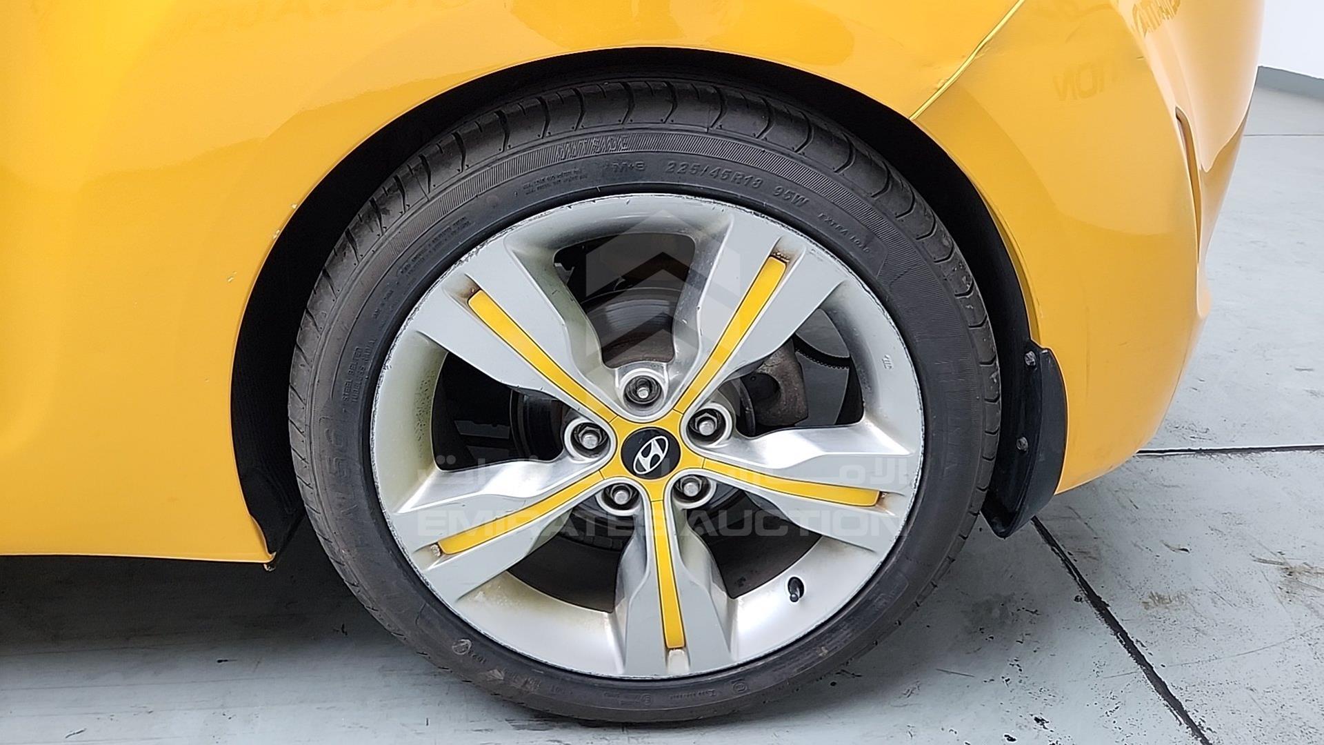 2013 HYUNDAI VELOSTER VIN: KMHTC61C9DU125671