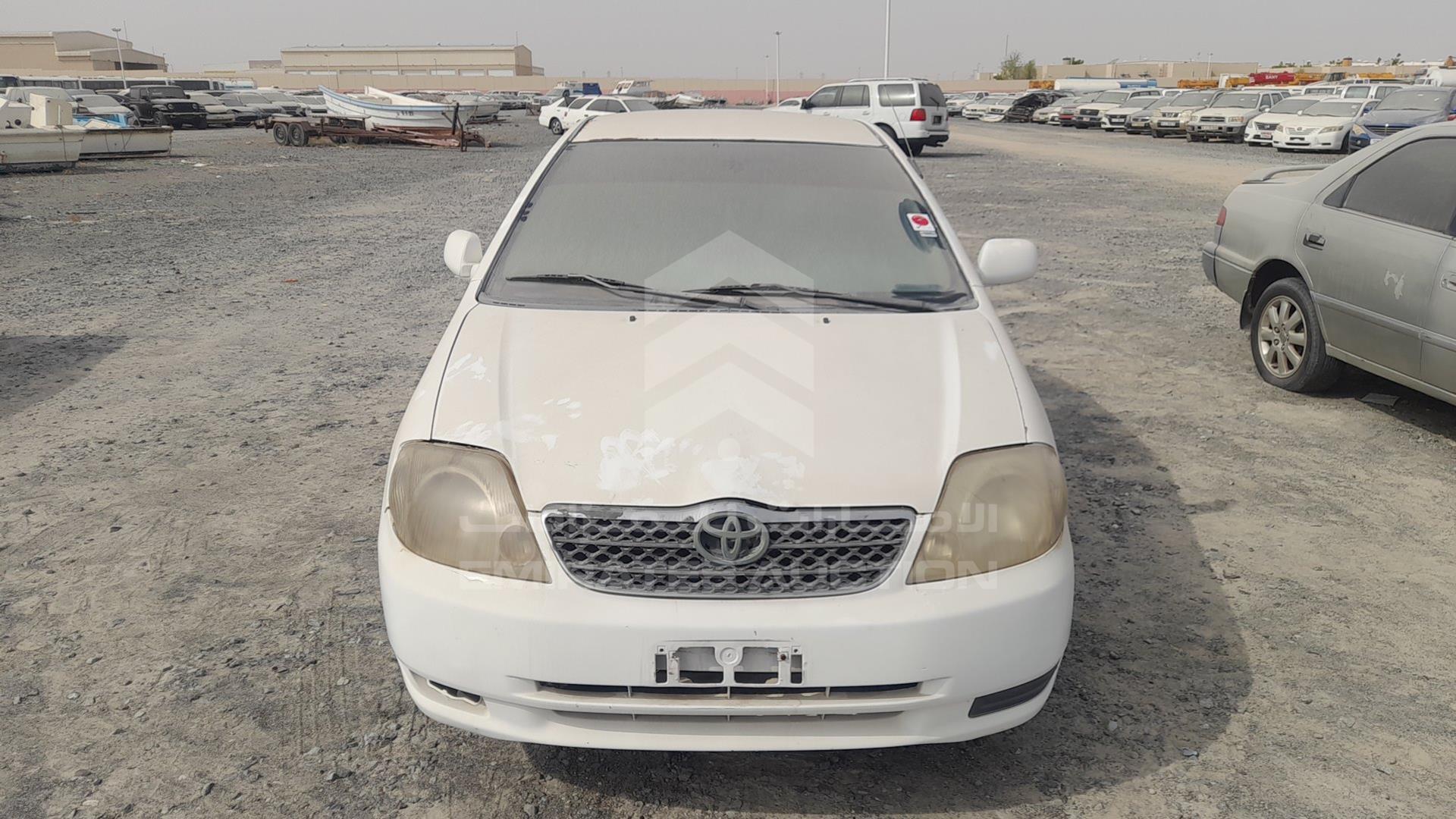 2002 TOYOTA COROLLA VIN: JTDBR23EX23045580