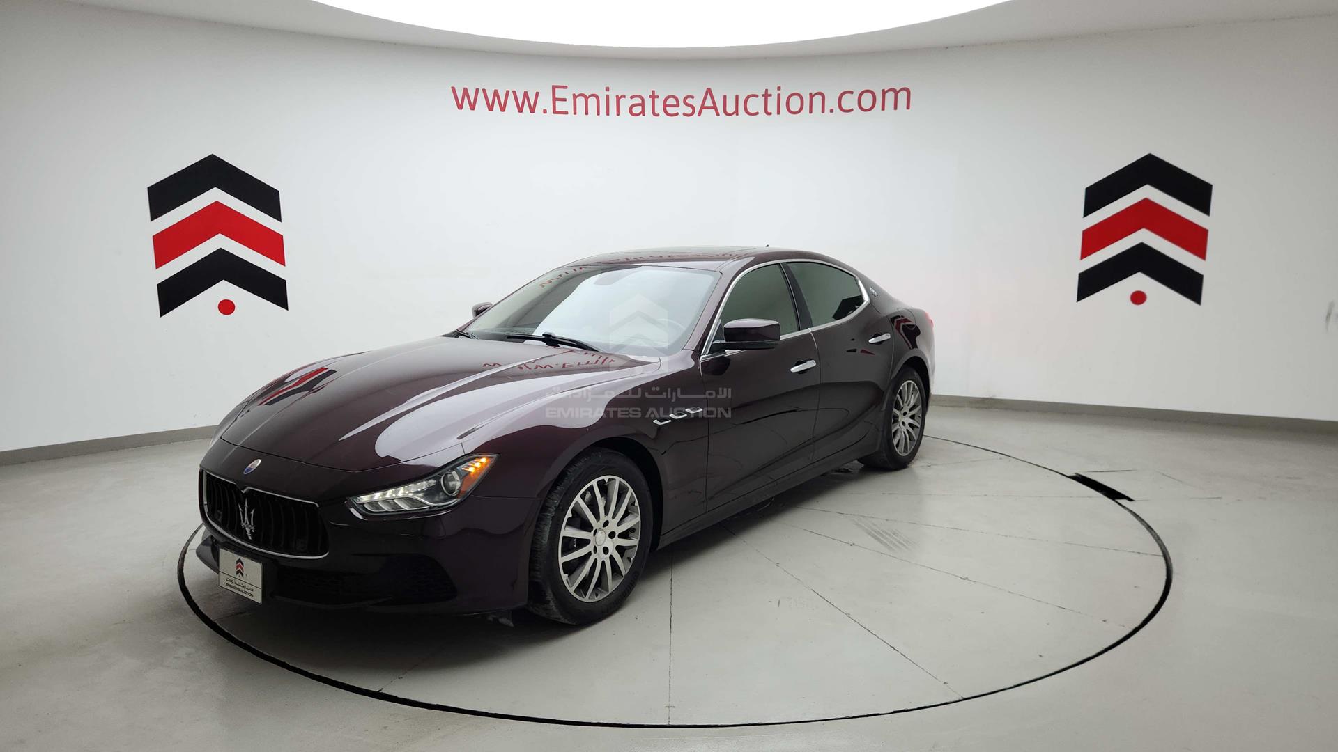 2014 MASERATI GHIBLI VIN: ZAMRS57F2E1109940