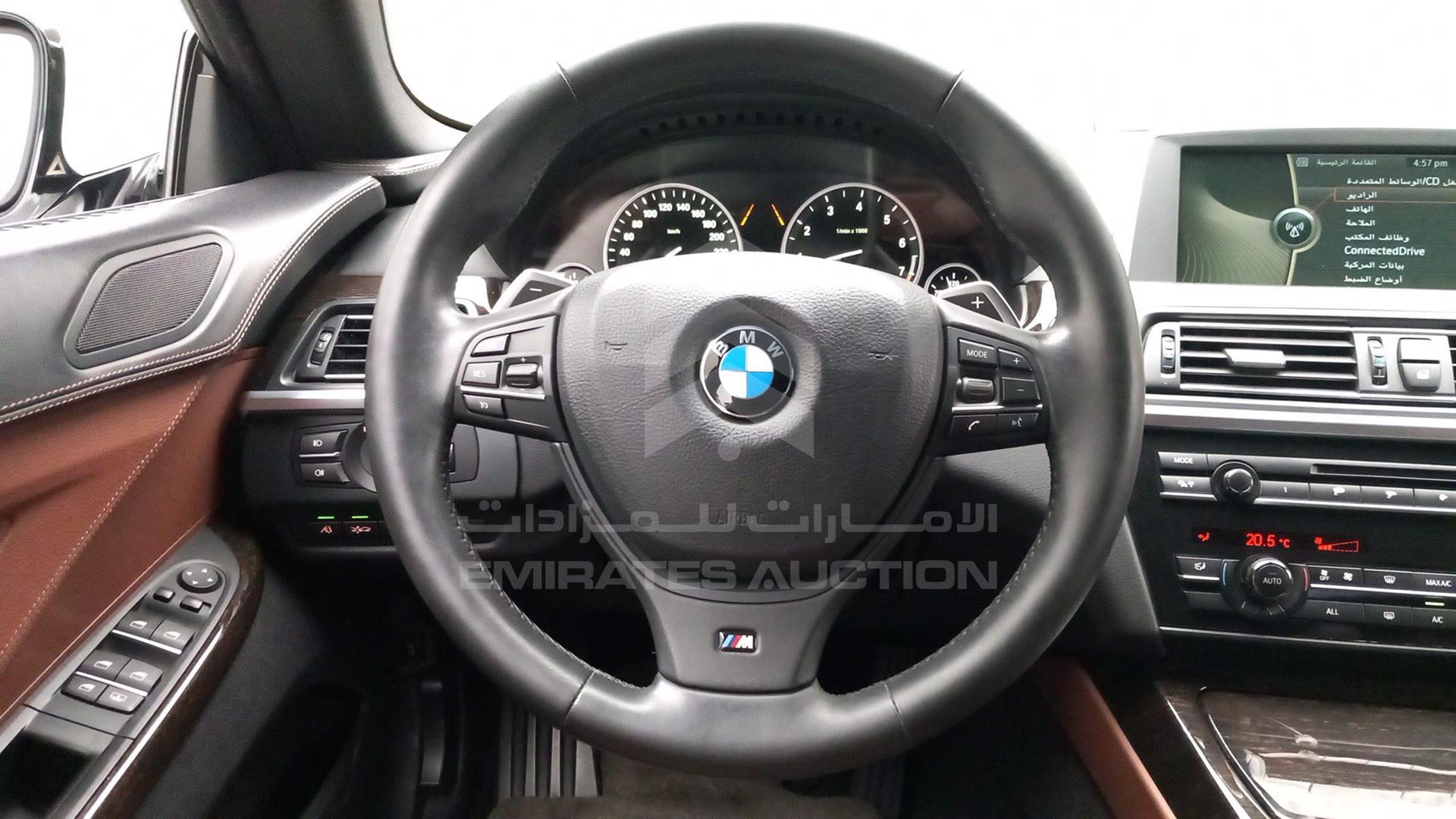 2013 BMW 640I GRAN VIN: WBA6A0100DDY66489
