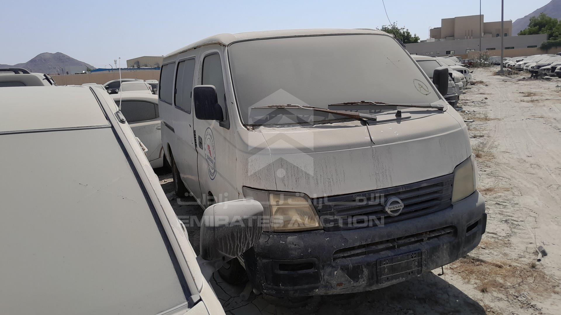 2003 NISSAN URVAN VIN: JN6FE54S23X402289