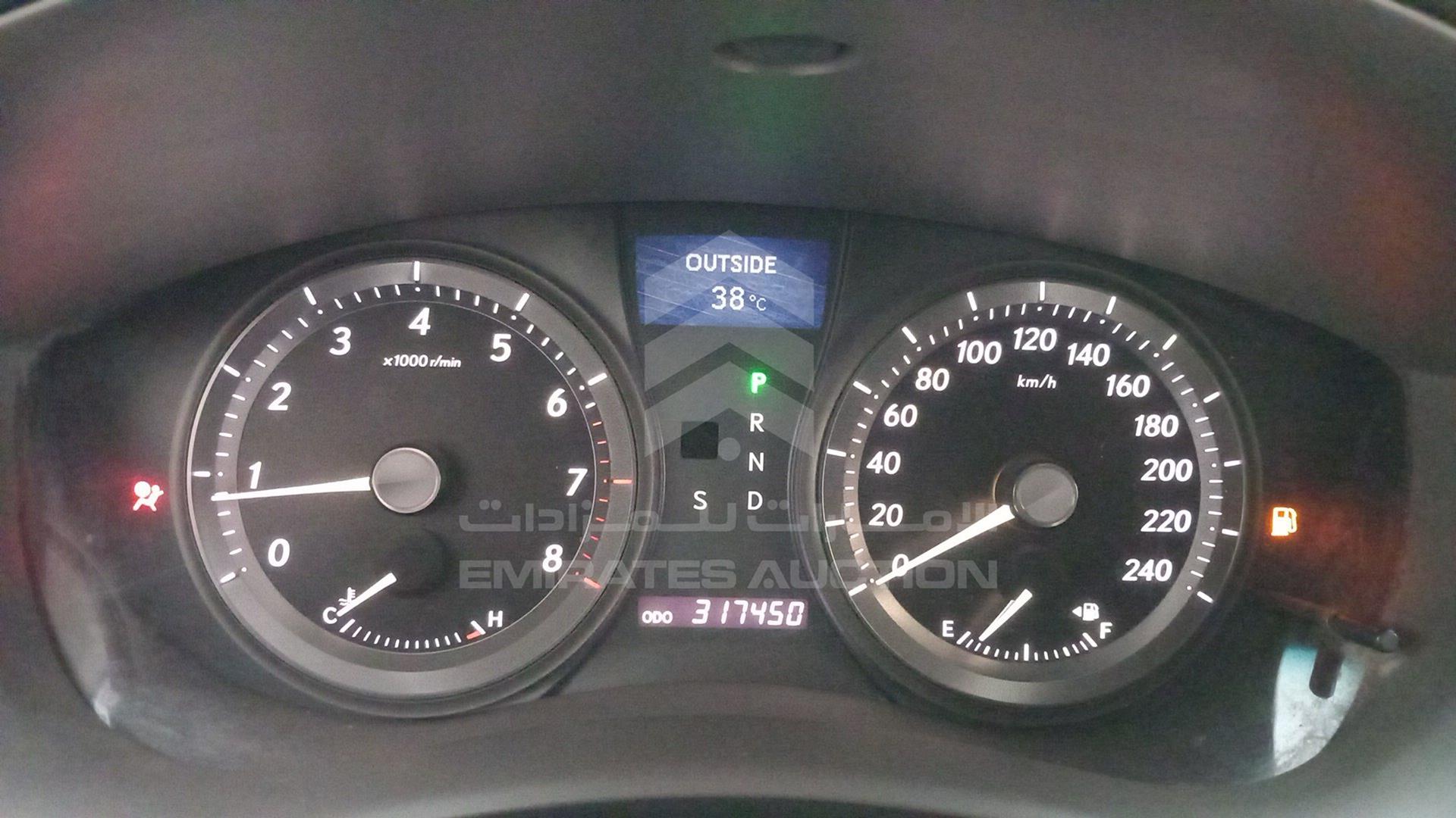 2008 LEXUS ES 350 VIN: JTHBJ46G182203382