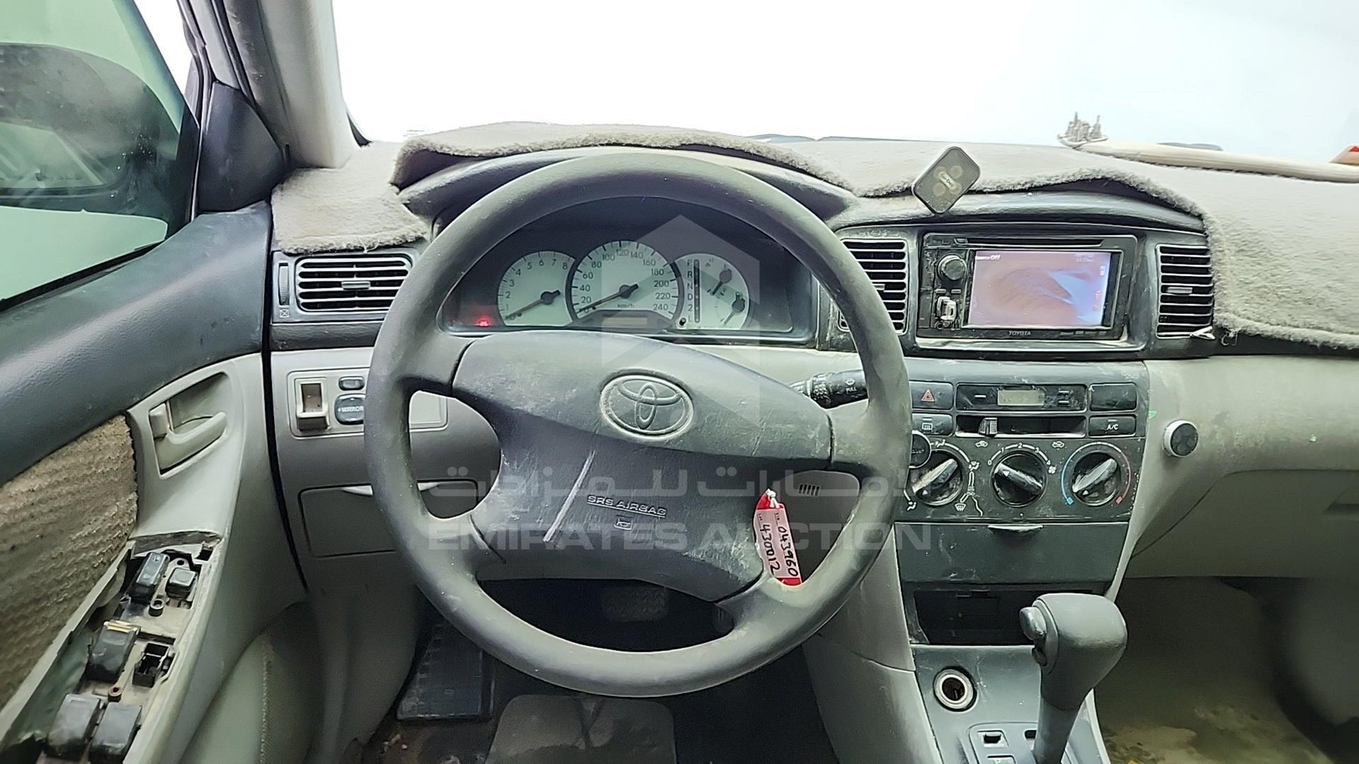 2002 TOYOTA COROLLA VIN: JTDBR23E820043960