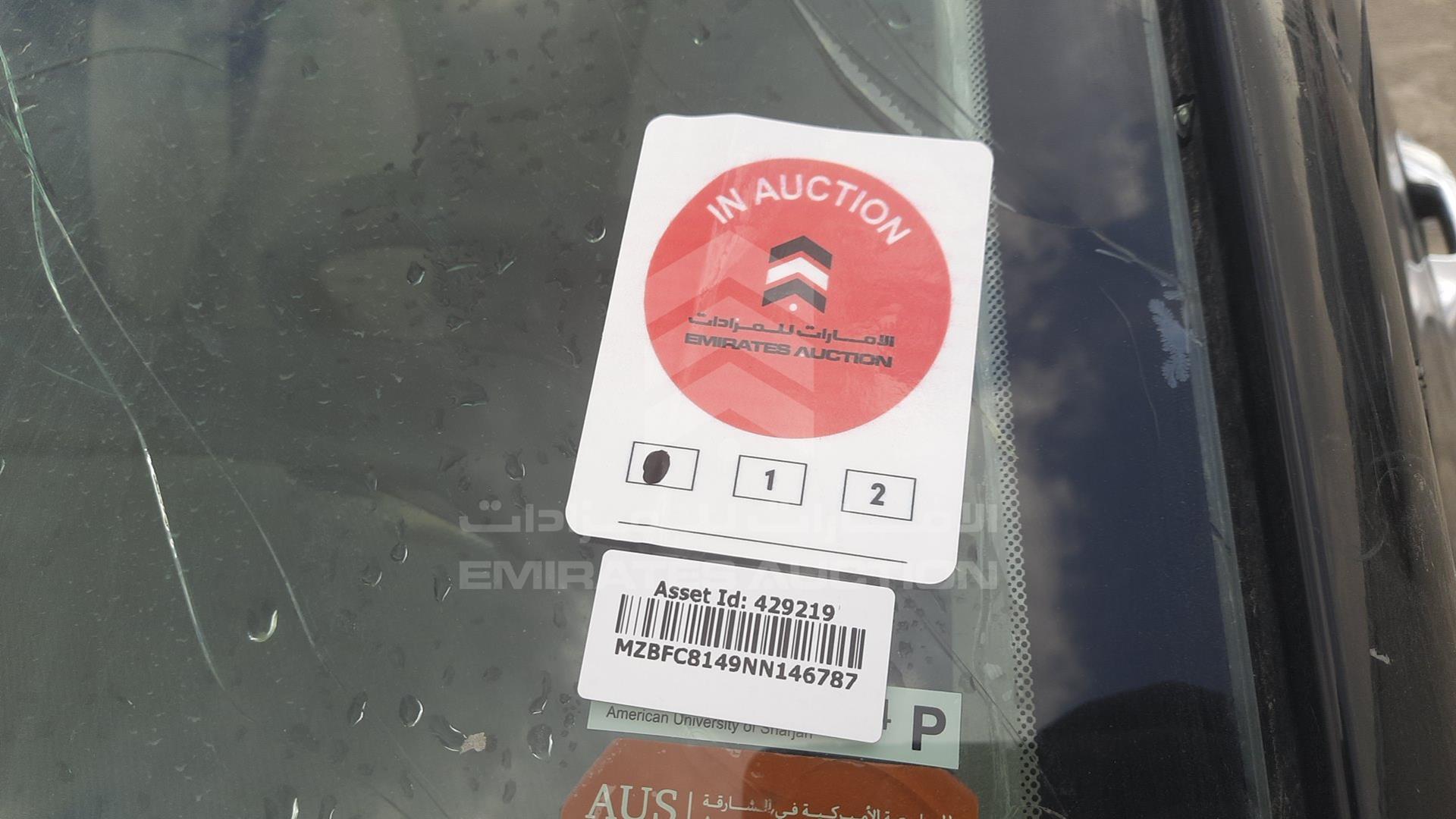 2022 KIA SONET VIN: MZBFC8149NN146787