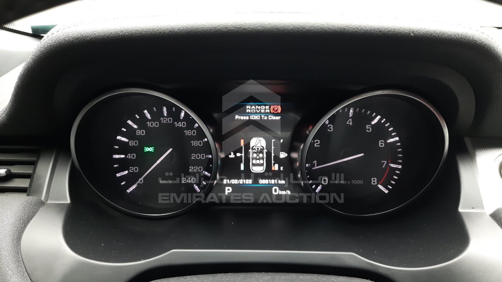 2013 RANGE ROVER EVOQUE VIN: SALVA2BG6DH717995