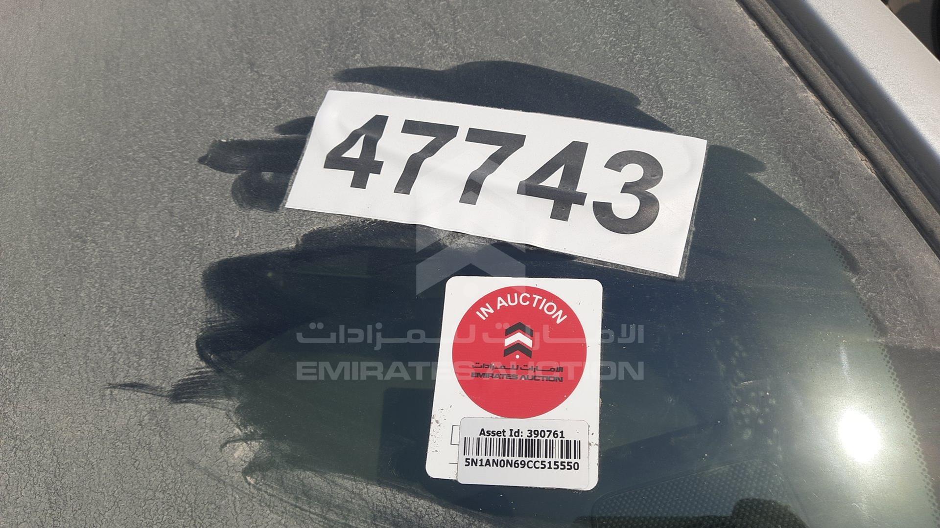 2012 NISSAN XTERRA VIN: 5N1AN0N69CC515550
