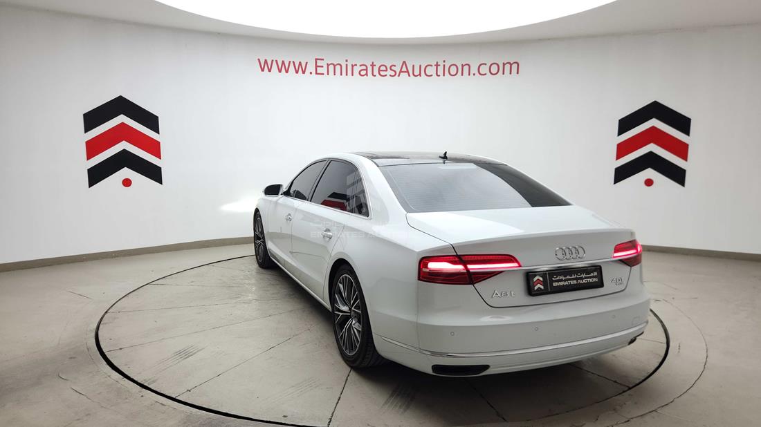 2015 Audi A8 — Rear Left Angle — Photo 8