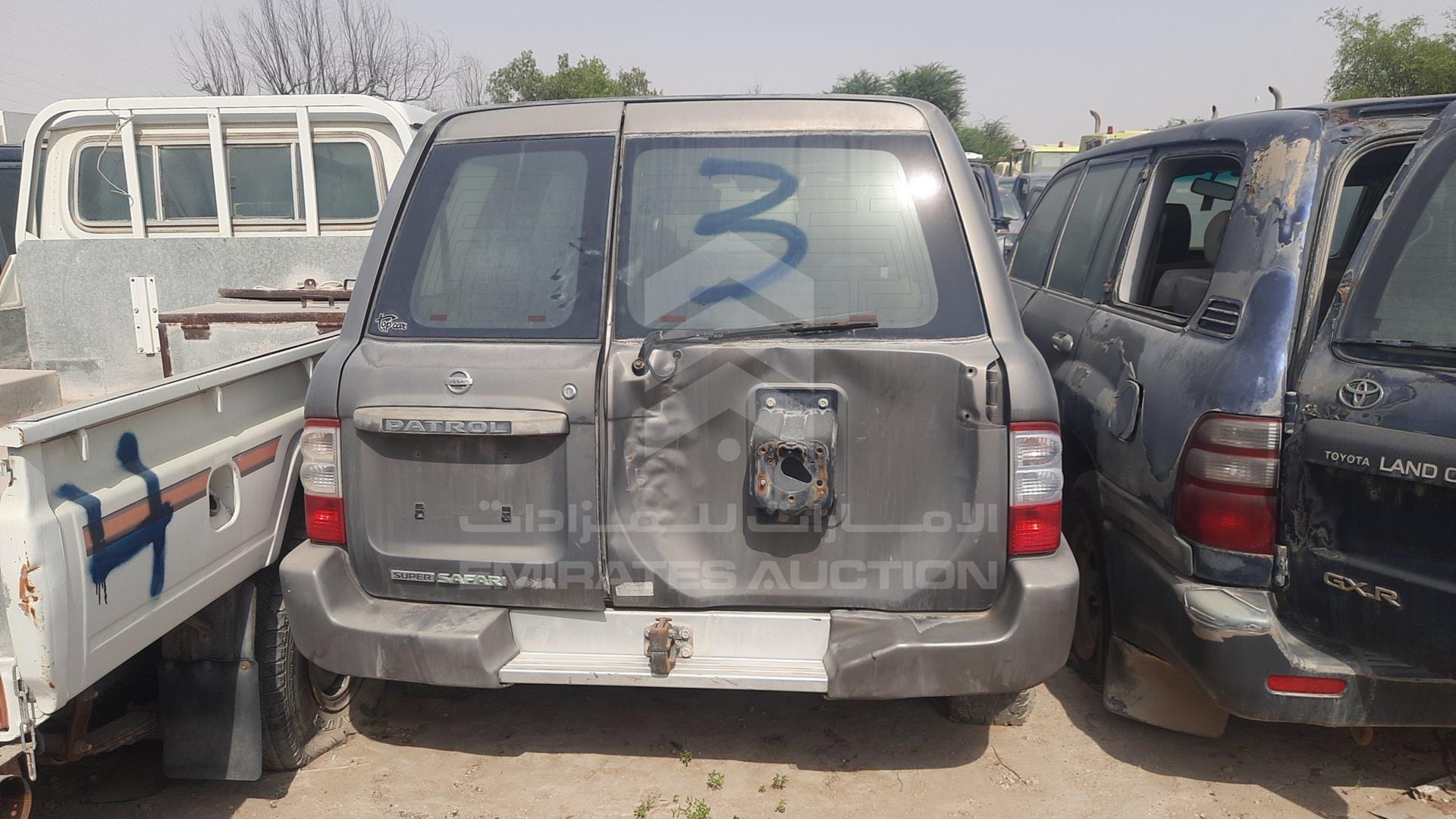 2003 NISSAN PATROL VIN: JN8FY15Y63X504186