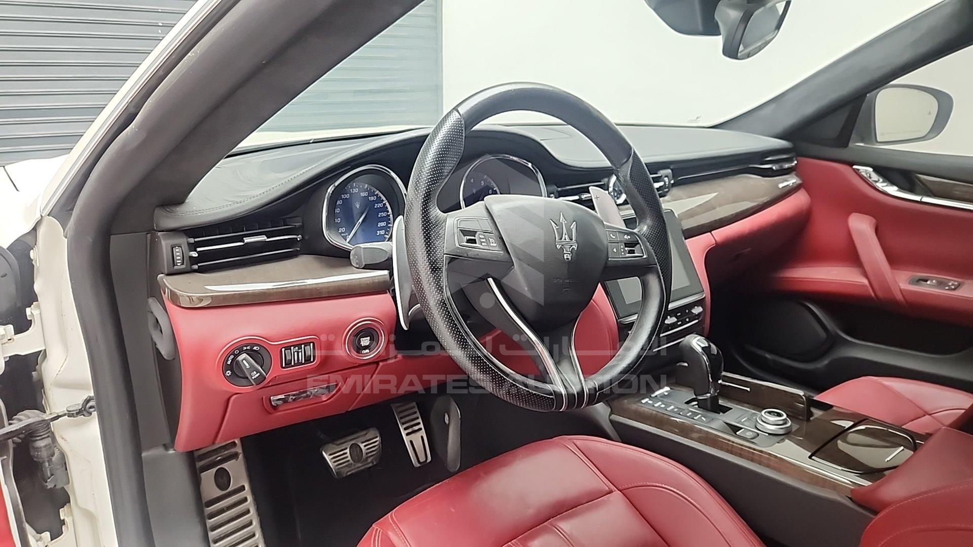 2017 MASERATI QUATTROPORTE VIN: ZAMRP56F8H1232360