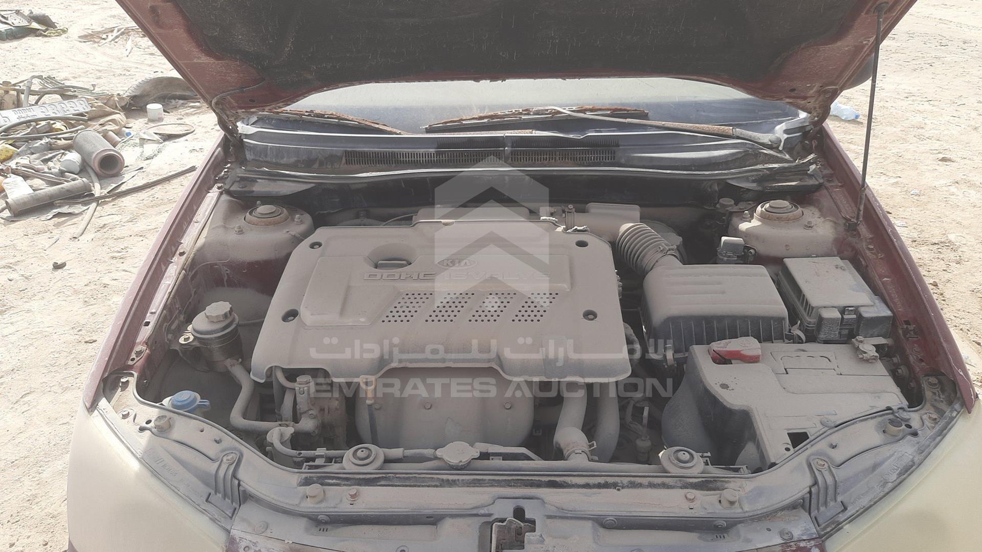 2004 KIA CERATO VIN: KNAFE223545028428