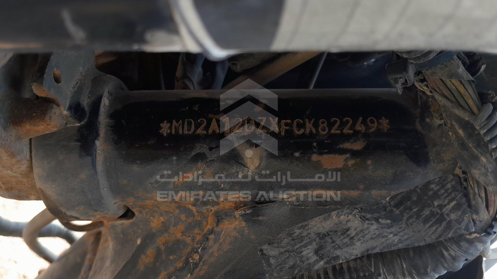 2015 BAJAJ PULSAR VIN: MD2A12DZXFCK82249