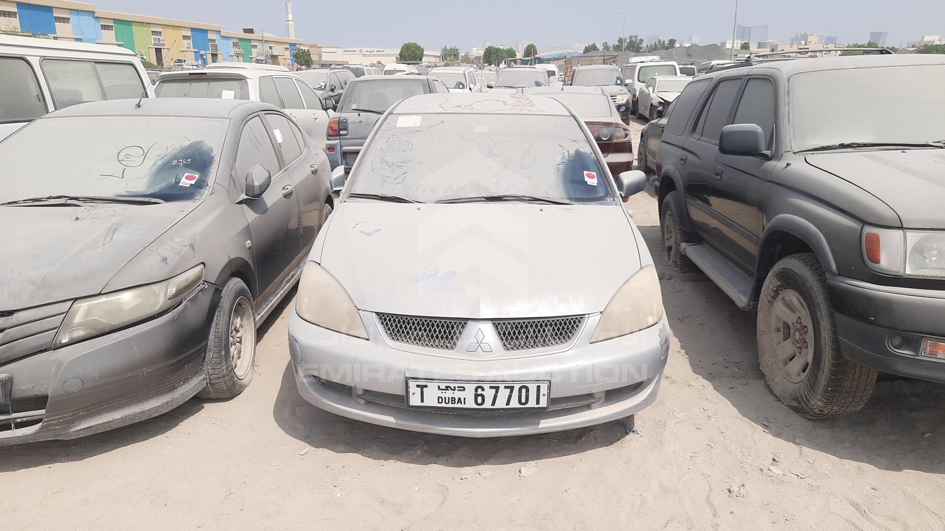 2007 MITSUBISHI LANCER VIN: JMYSRCS1A7U720544