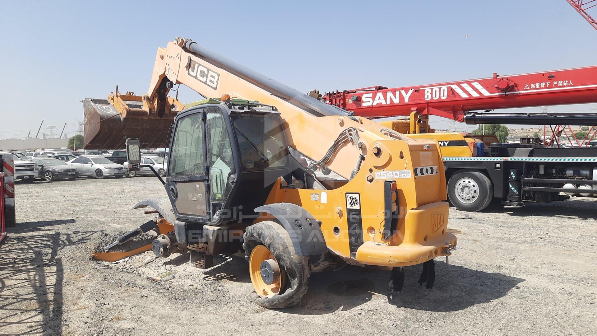 2010 JCB 540 - 170 VIN: JCB5AFSGG01520816
