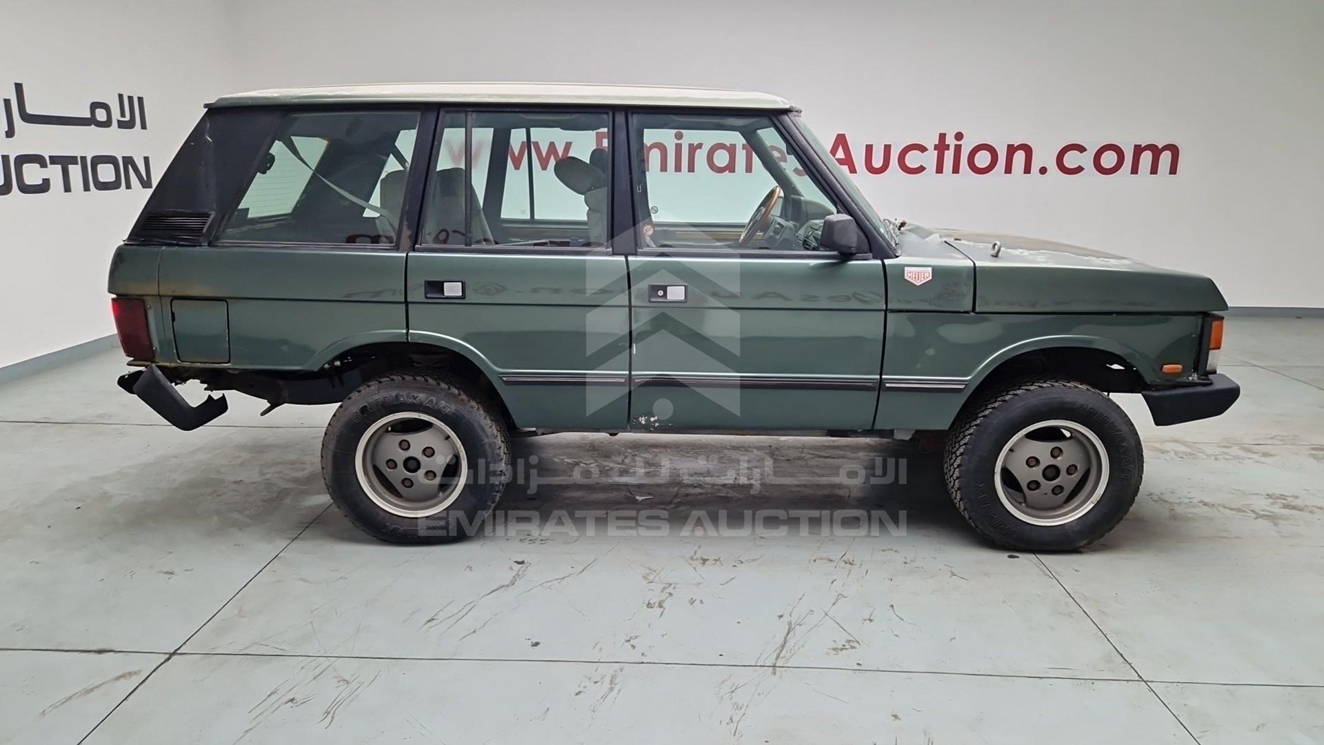 1984 LAND ROVER RANGE ROVER VIN: SALLHAMM4GA421015