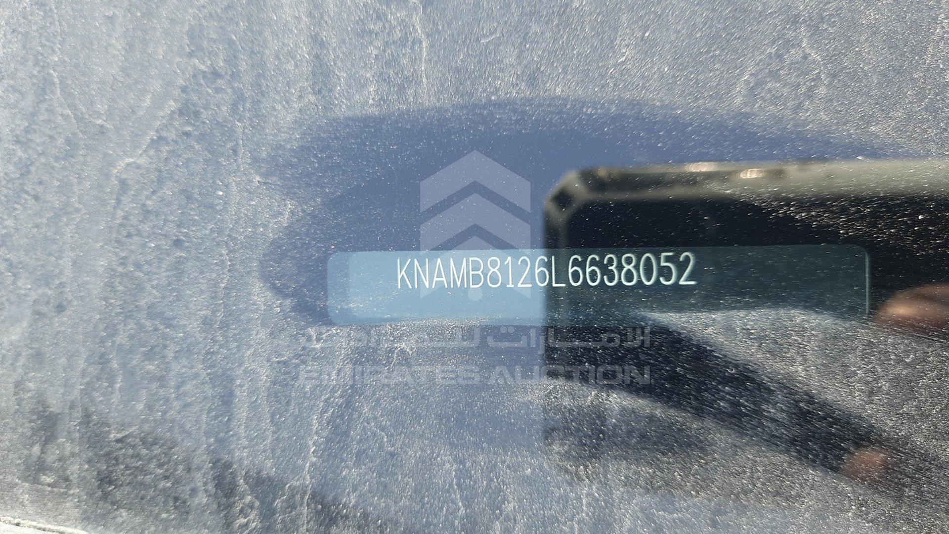 2020 KIA CARNIVAL VIN: KNAMB8126L6638052