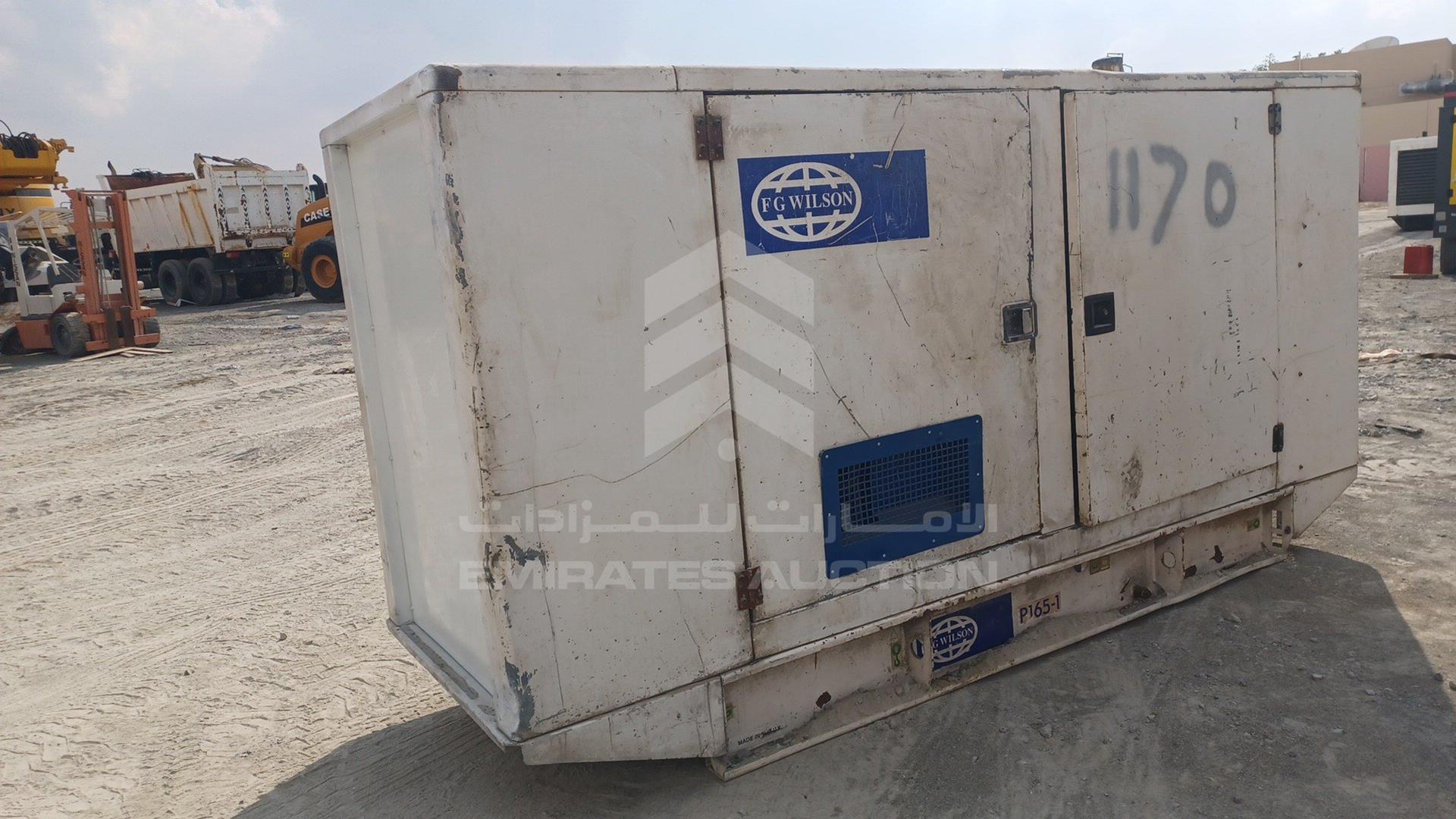 0 GENERATOR FG WILSON VIN: FGWPEP25EEMU00266