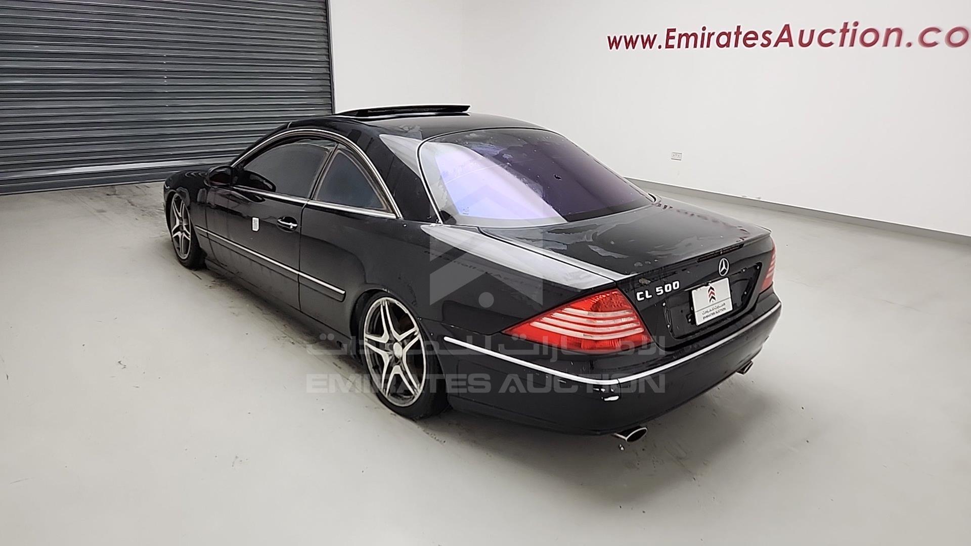 2003 MERCEDES CL 500 VIN: WDB2153751A038830