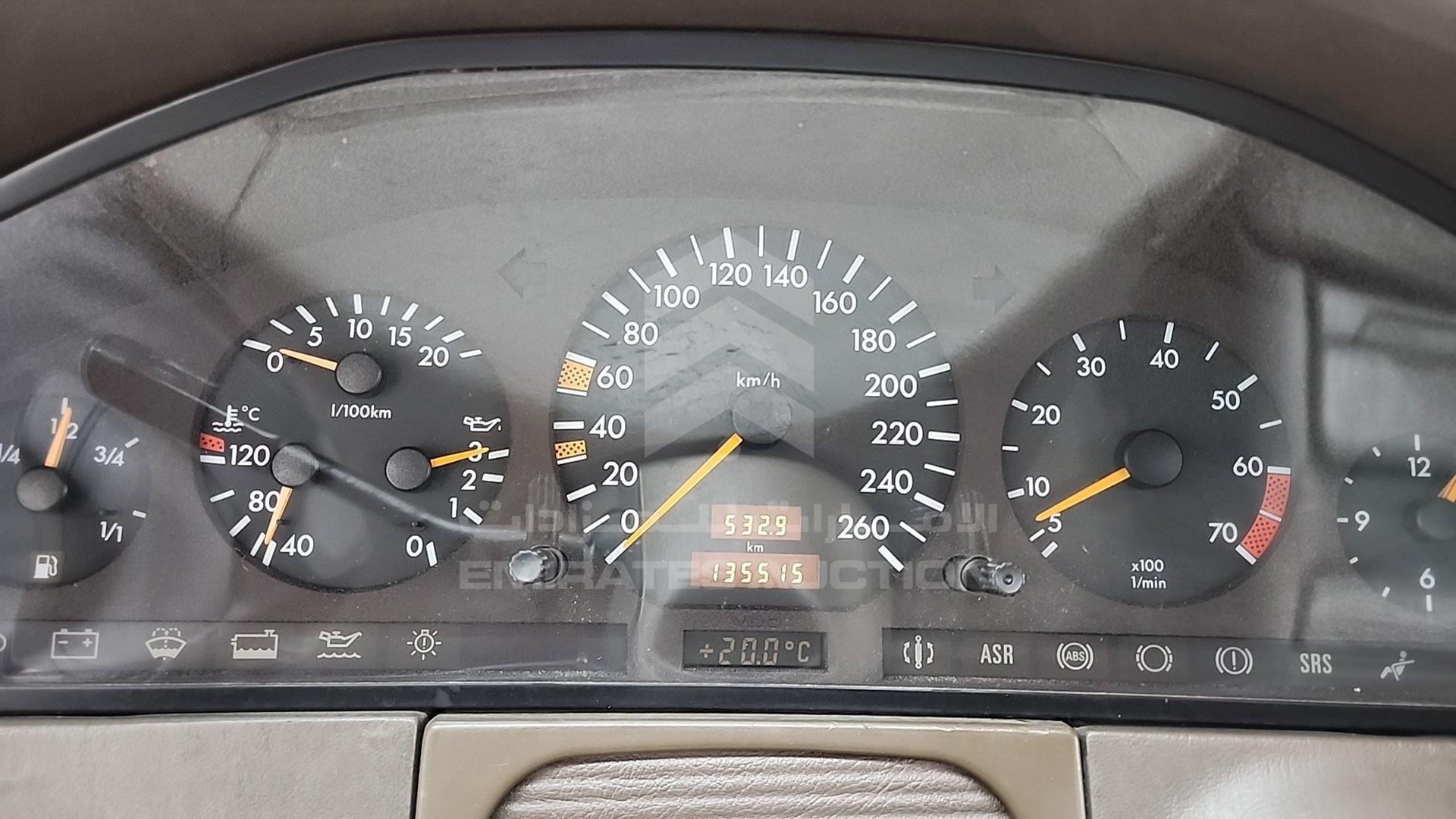 1994 MERCEDES CL 500 VIN: WDB1400701A196588