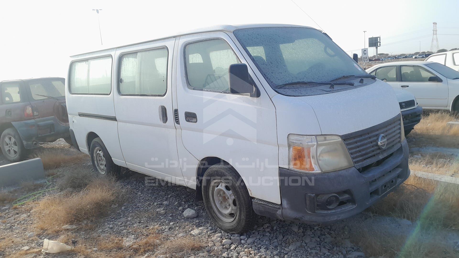 2008 NISSAN URVAN VIN: JN6AE54S88X002741