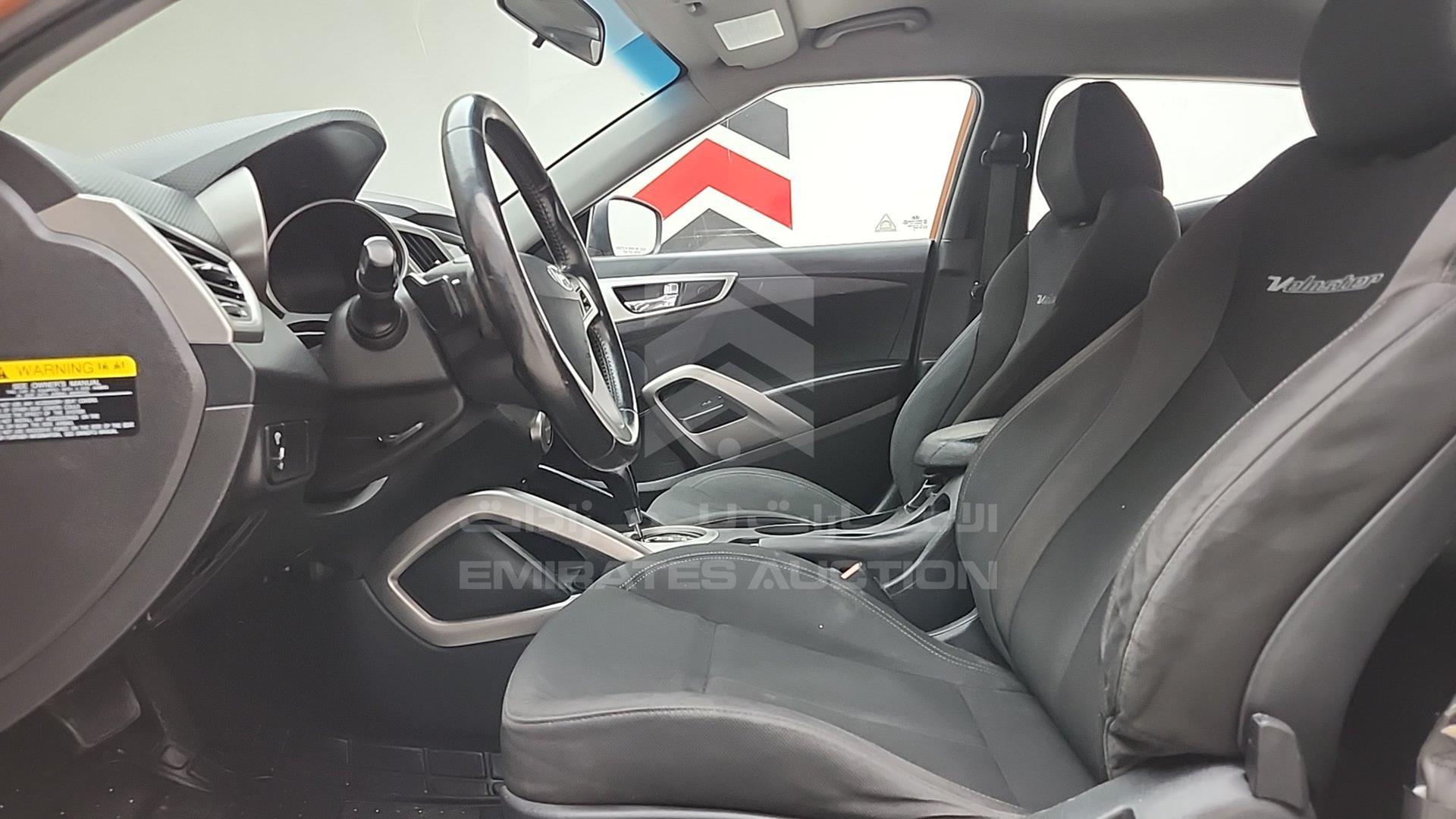 2017 HYUNDAI VELOSTER VIN: KMHTC6AD3HU306537