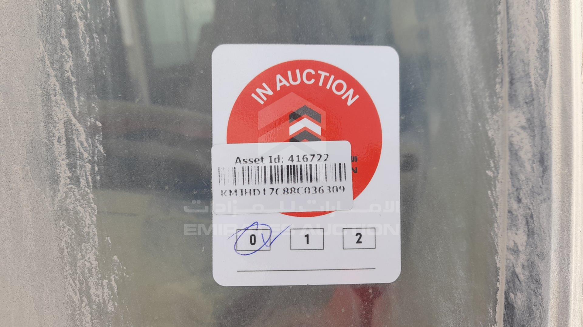 2008 HYUNDAI COUNTY VIN: KMJHD17C88C036309