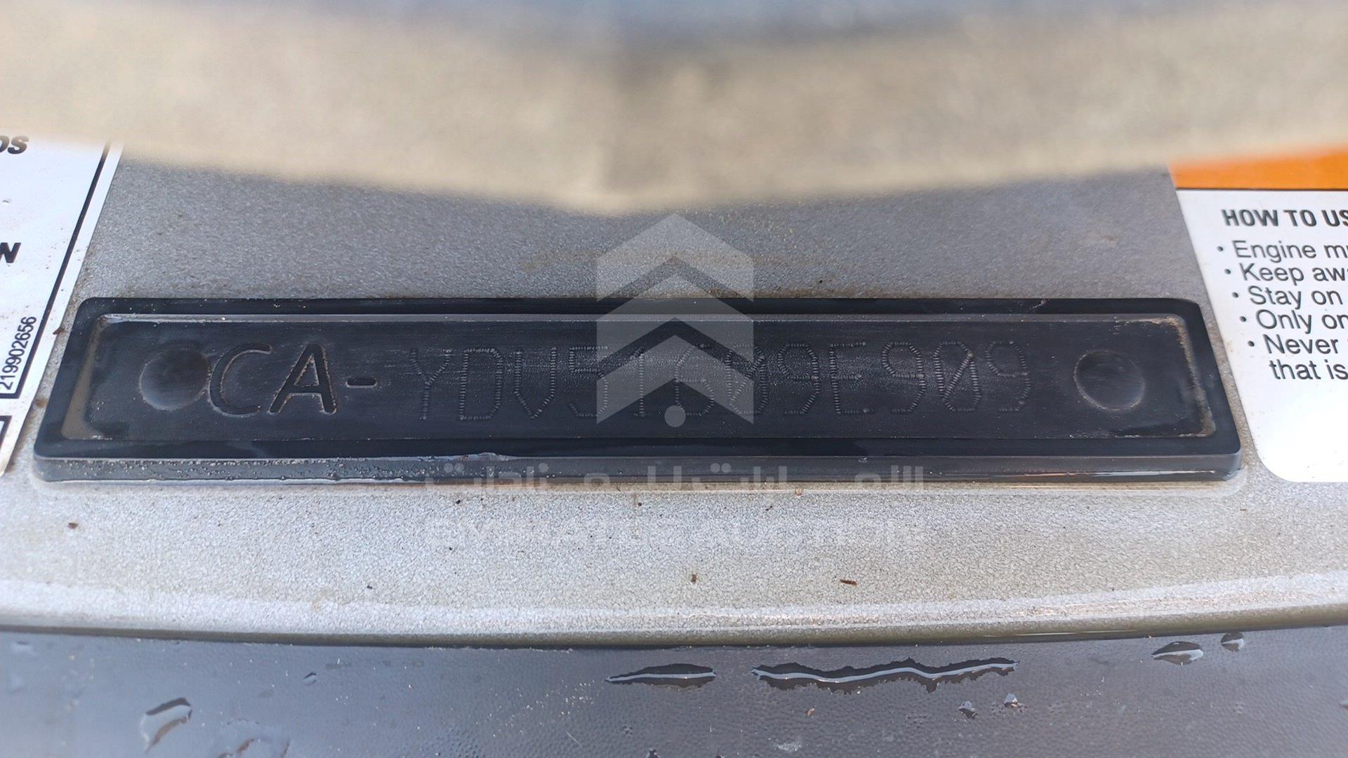 2009 JET SKI + TROLLEY SEA DOO VIN: CA-YDV51609E909
