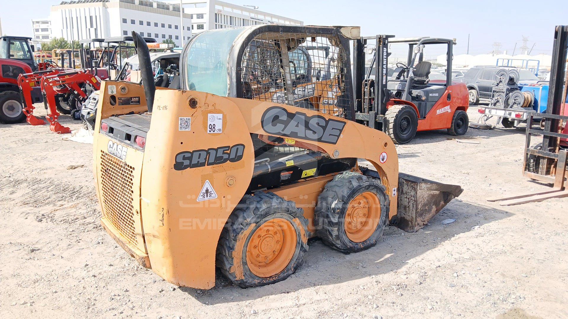 2013 CASE SR150 VIN: JAFSR150ACM451153