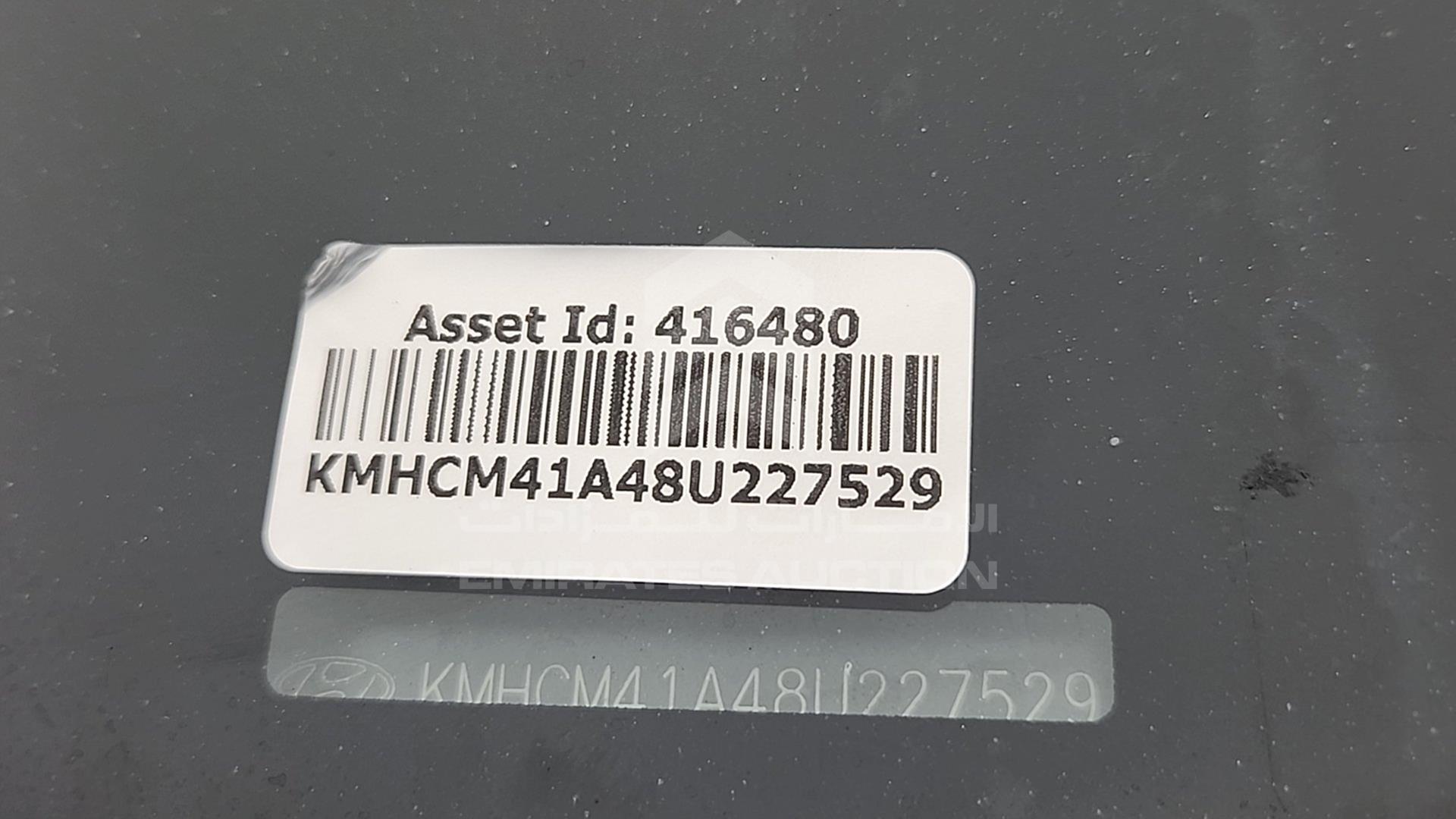 2008 HYUNDAI ACCENT VIN: KMHCM41A48U227529