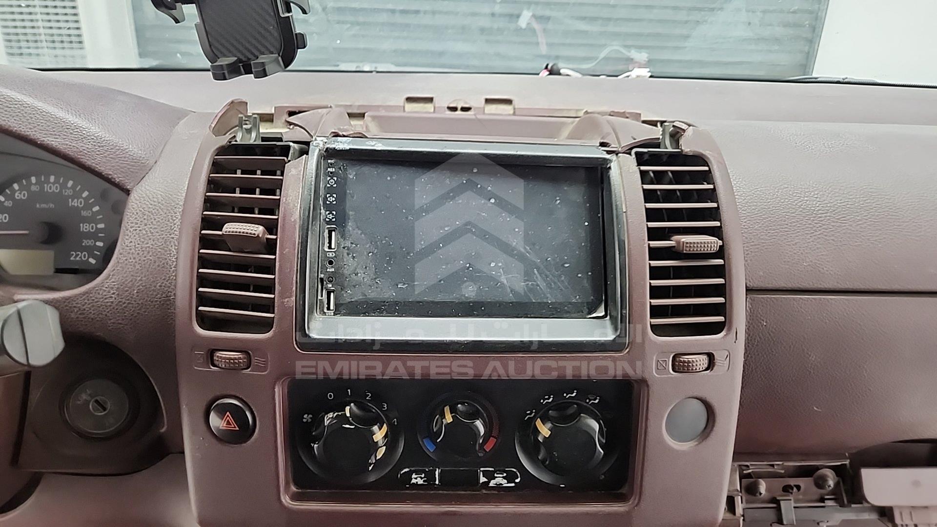 2008 NISSAN NAVARA VIN: MNTBD03S486009490
