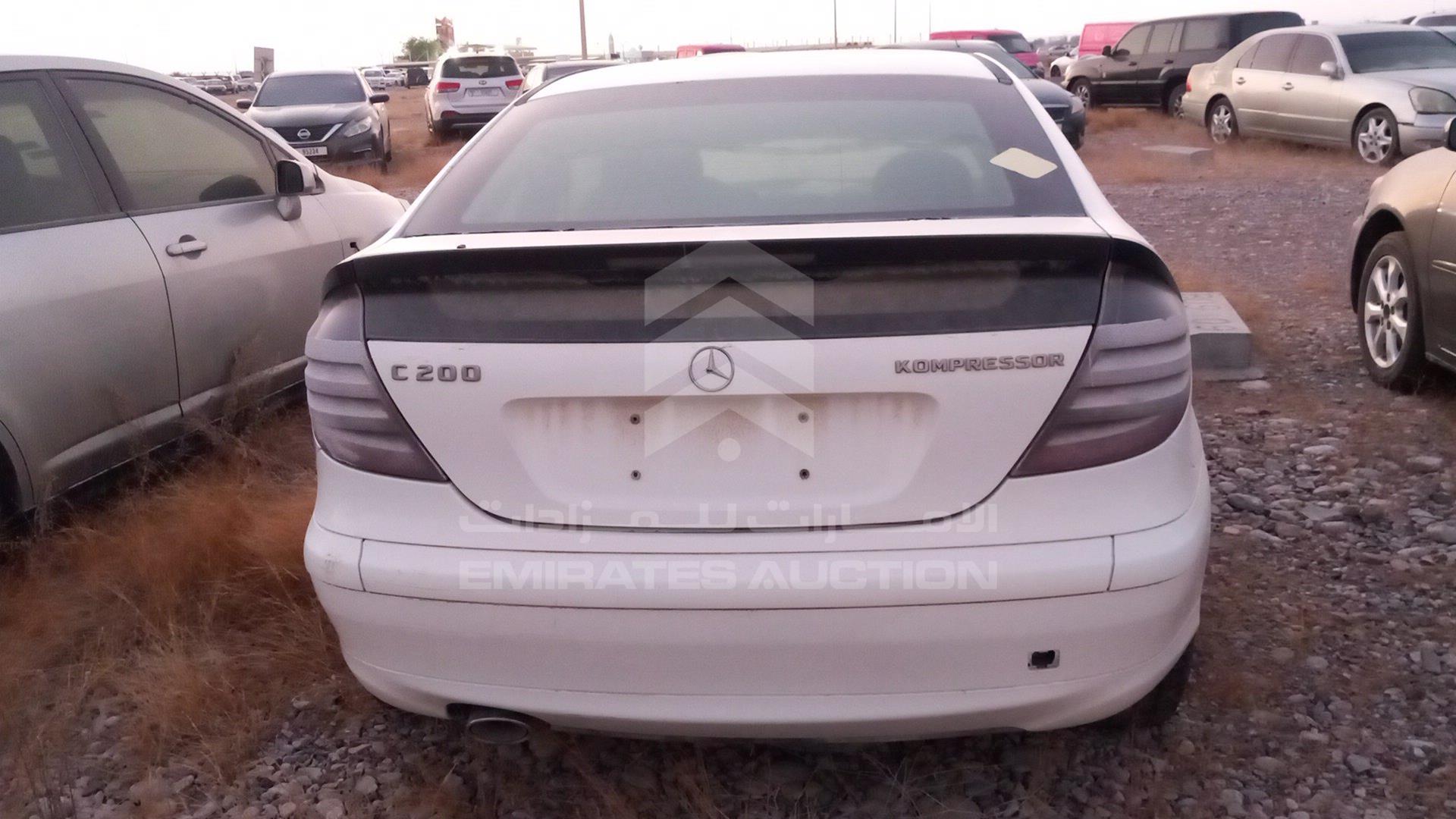 2002 MERCEDES C 200 VIN: WDB2037451A361675