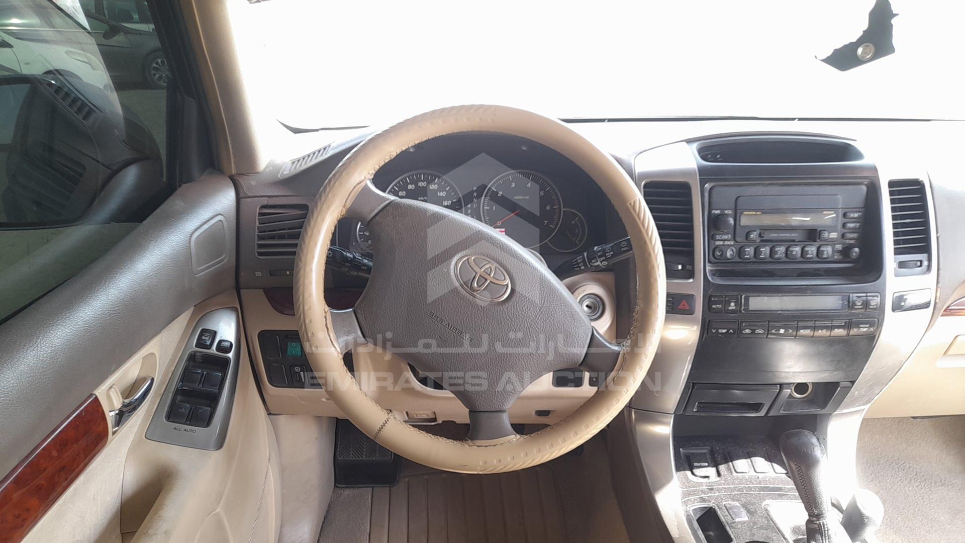 2008 TOYOTA PRADO VIN: JTEBU25J985148121