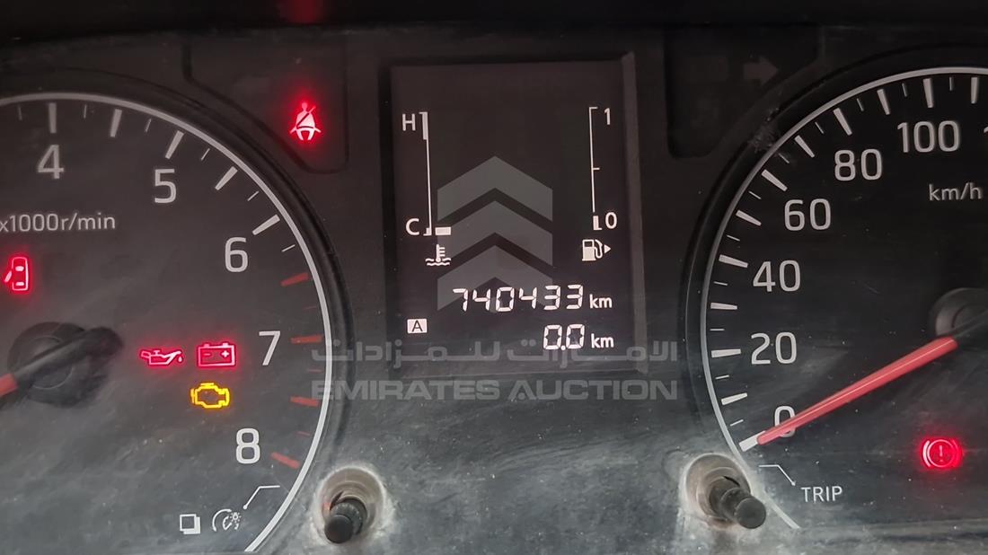 2014 Nissan Urvan — Odometer Reading — Photo 1