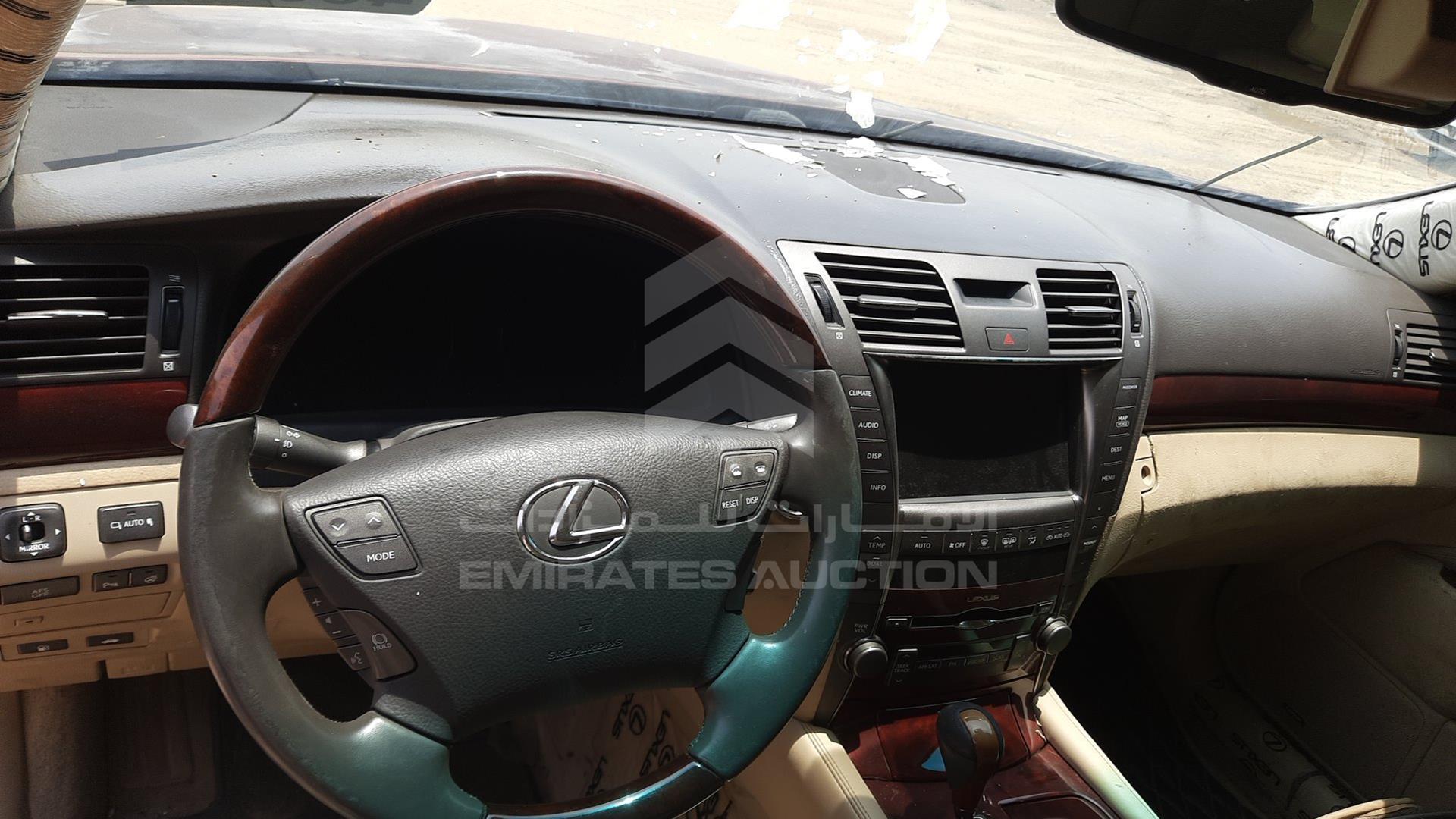 2009 LEXUS LS 460 VIN: JTHBL46F995089164