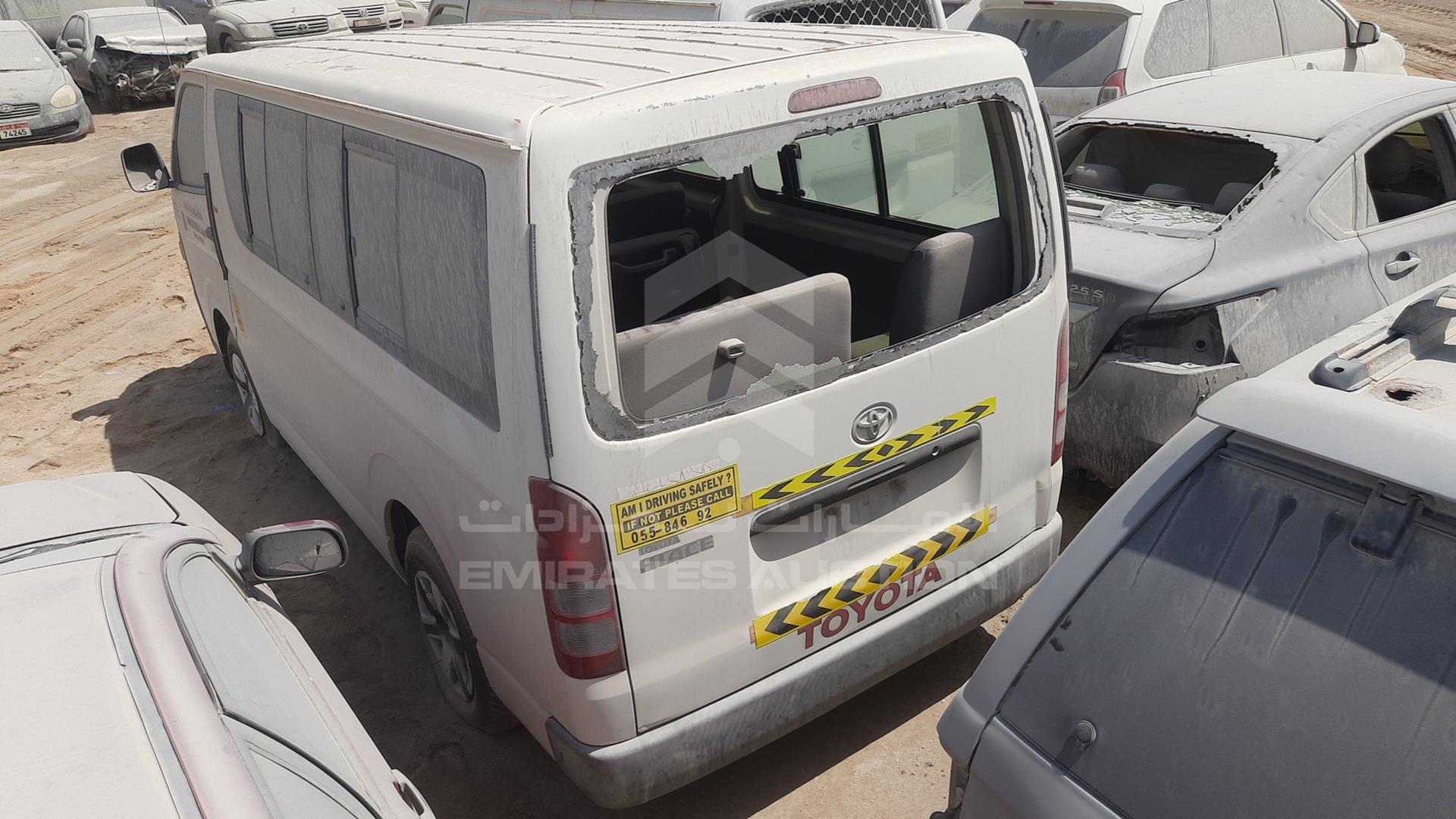 2010 TOYOTA HIACE VIN: JTGJX02P8A0033553