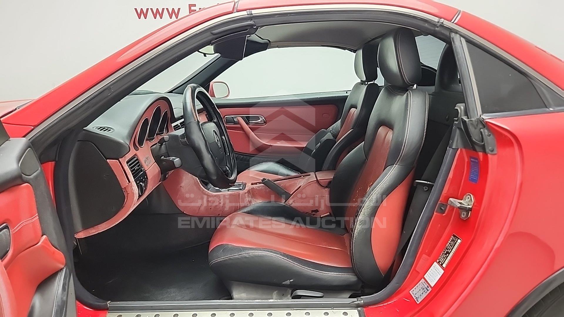 2000 MERCEDES SLK230 VIN: WDB1704471F115333