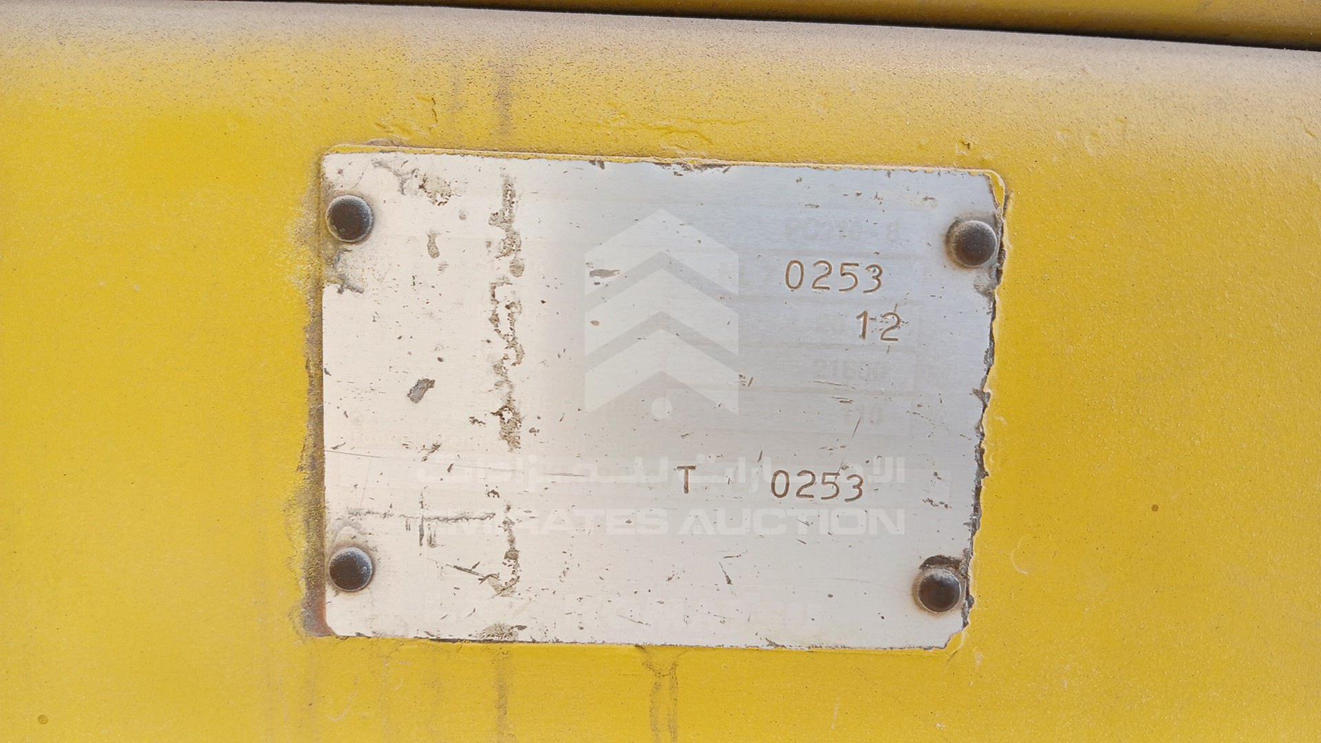2012 KOMATSU PC210 VIN: KMTPC180T94L70253