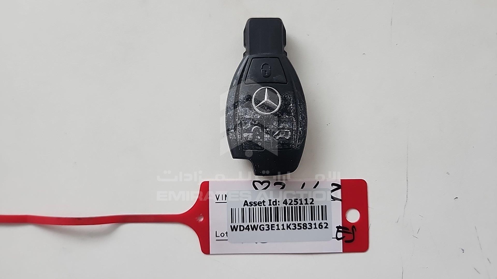2019 MERCEDES VITO VIN: WD4WG3E11K3583162