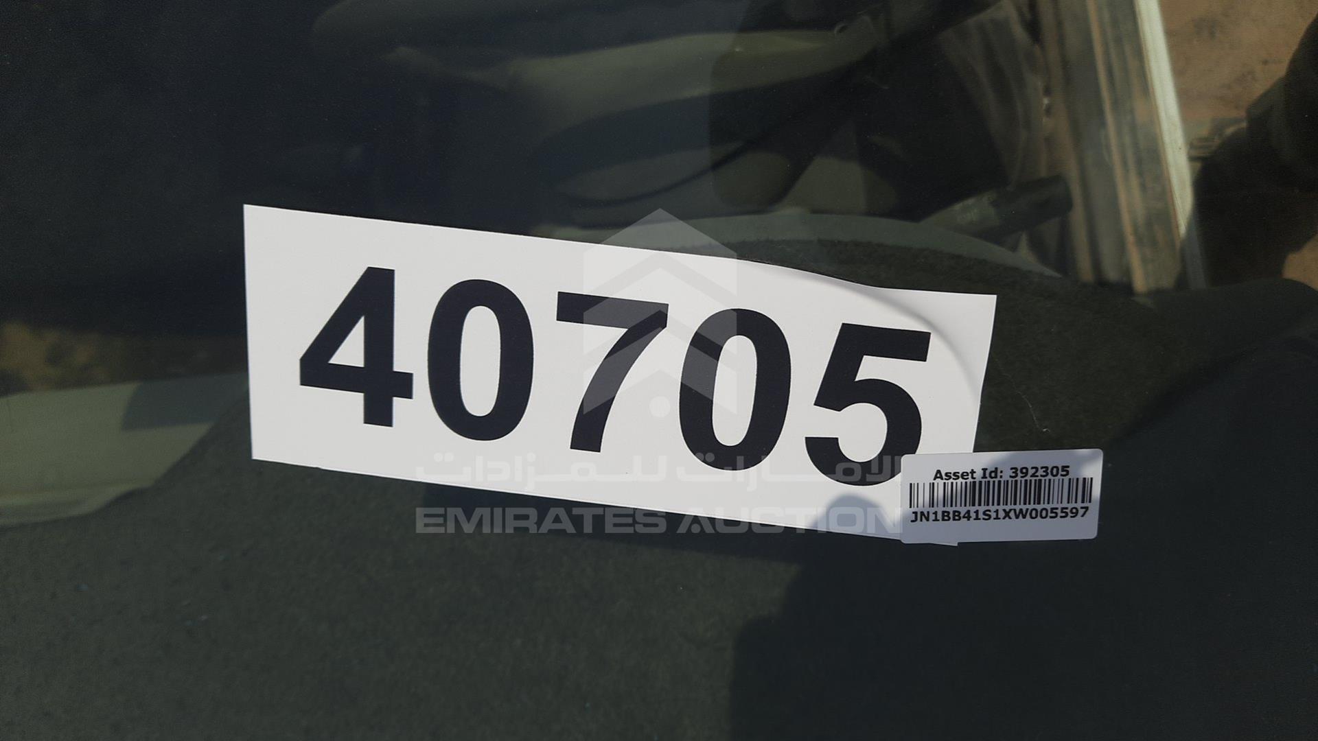 0 NISSAN SUNNY VIN: JN1BB41S1XW005597