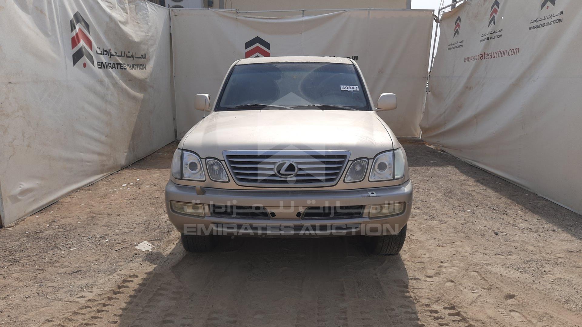 2000 LEXUS LX 470 VIN: JT6HT00W4Y0113337