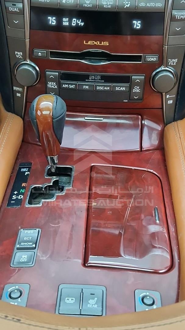 2009 LEXUS LS 460 L VIN: JTHGL46F395033534