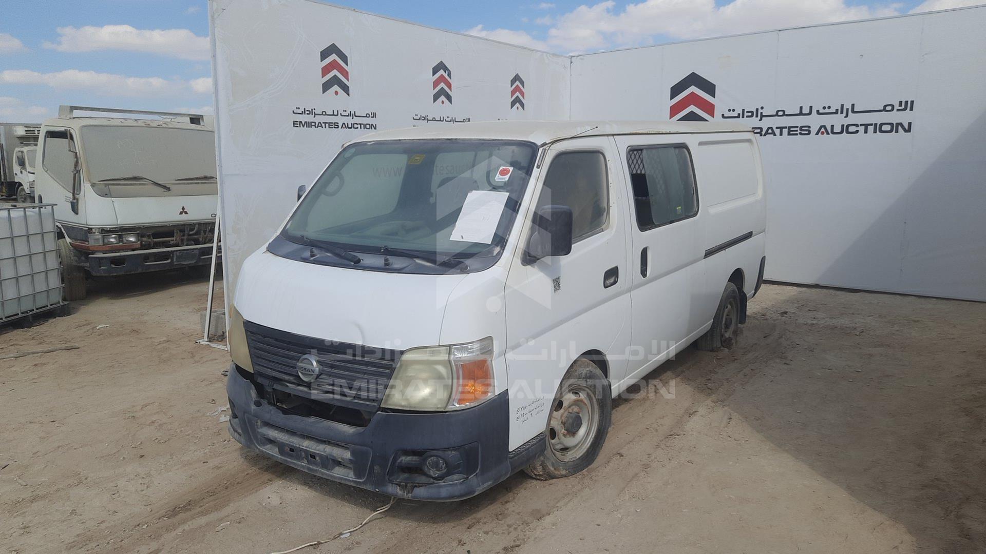2009 NISSAN URVAN VIN: JN6AE52S59X102199
