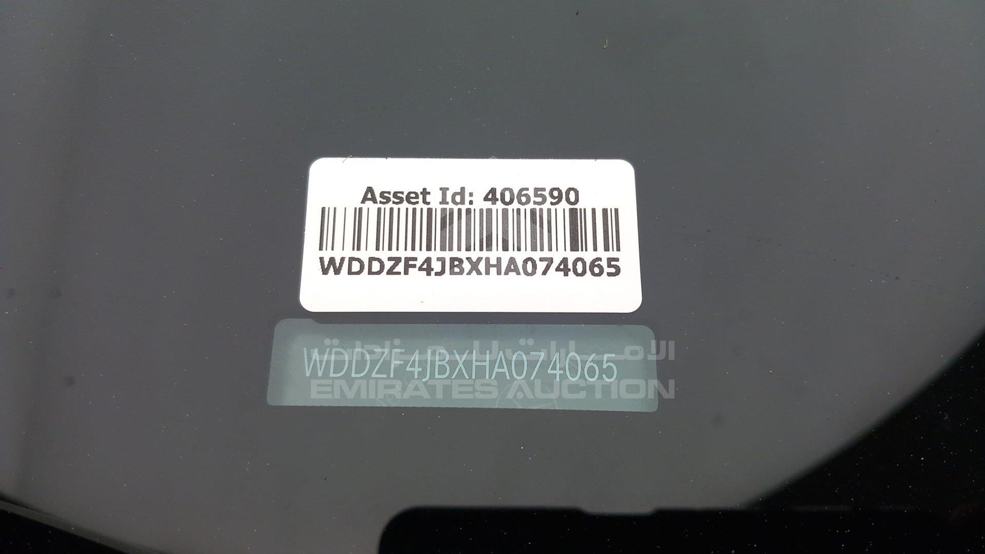 2017 MERCEDES E 300 VIN: WDDZF4JBXHA074065
