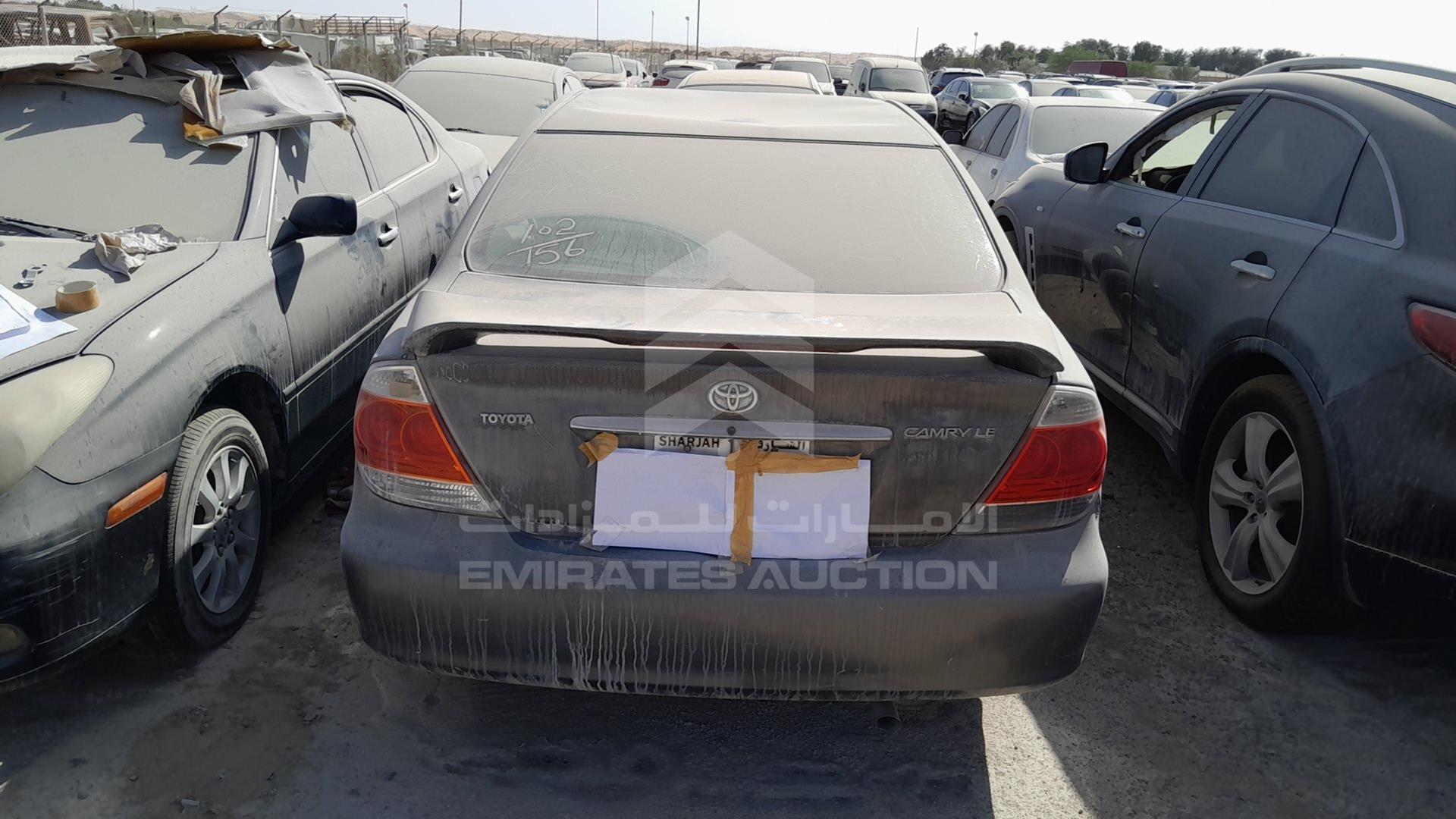 2005 TOYOTA CAMRY VIN: 4T1BE30K95U994852